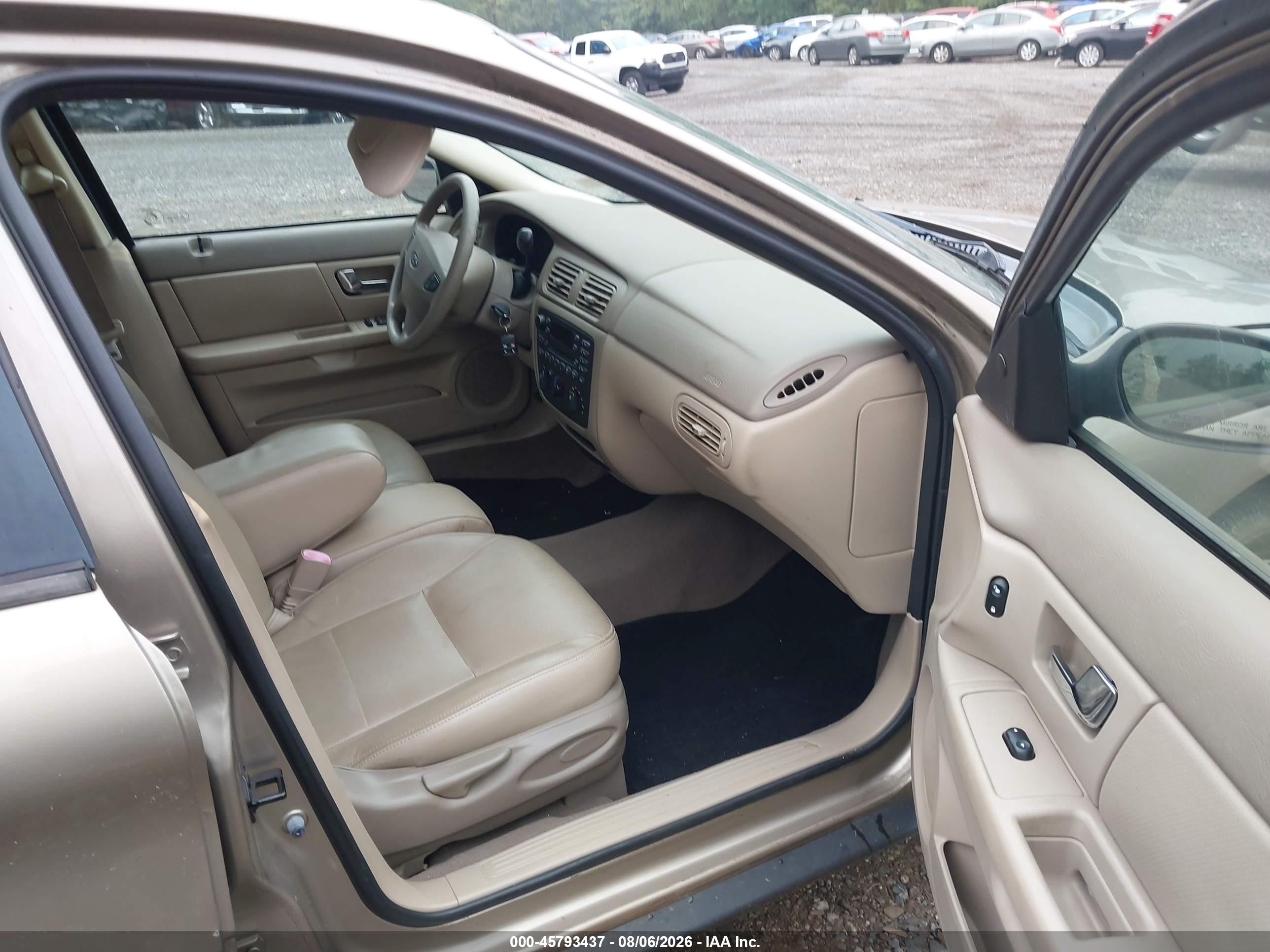 2003 Ford Taurus Ses Beige vin: 1FAFP55U93G173306
