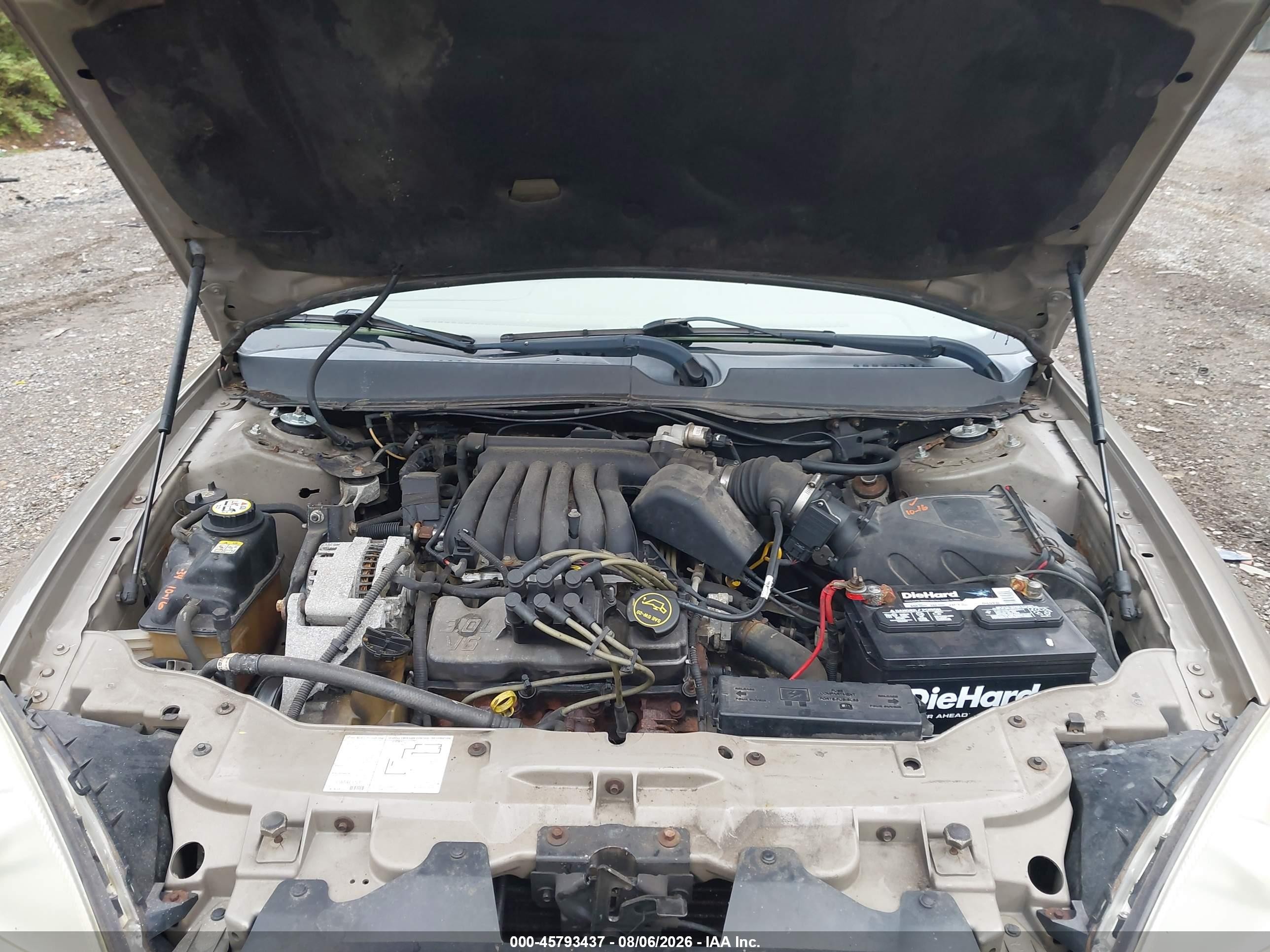 2003 Ford Taurus Ses Beige vin: 1FAFP55U93G173306