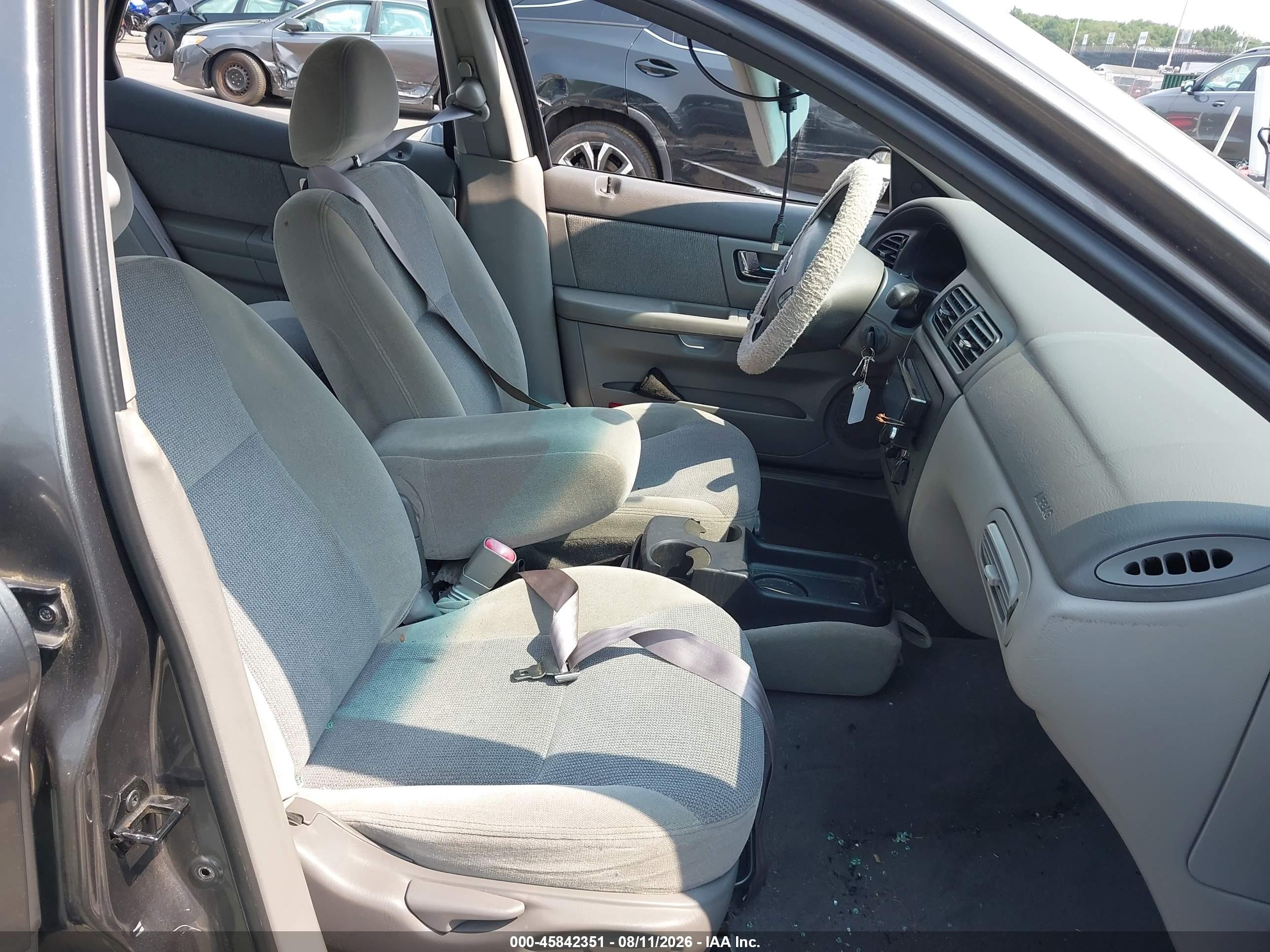2002 Ford Taurus Ses Deluxe/ses Standard Gray vin: 1FAFP55UX2G183891