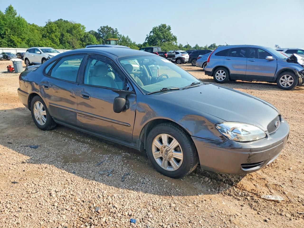 2005 Ford Taurus Sel Gray vin: 1FAFP56255A234427
