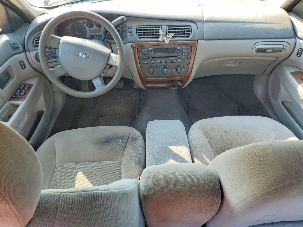 2005 Ford Taurus Sel Gray vin: 1FAFP56255A234427