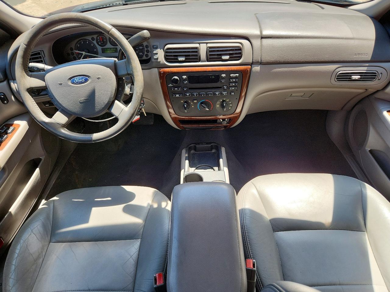 2005 Ford Taurus Sel Red vin: 1FAFP56275A277635