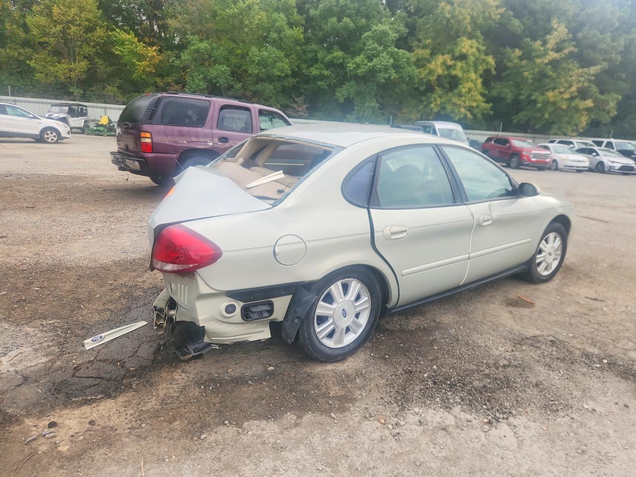 2005 Ford Taurus Sel Beige vin: 1FAFP56285A201535