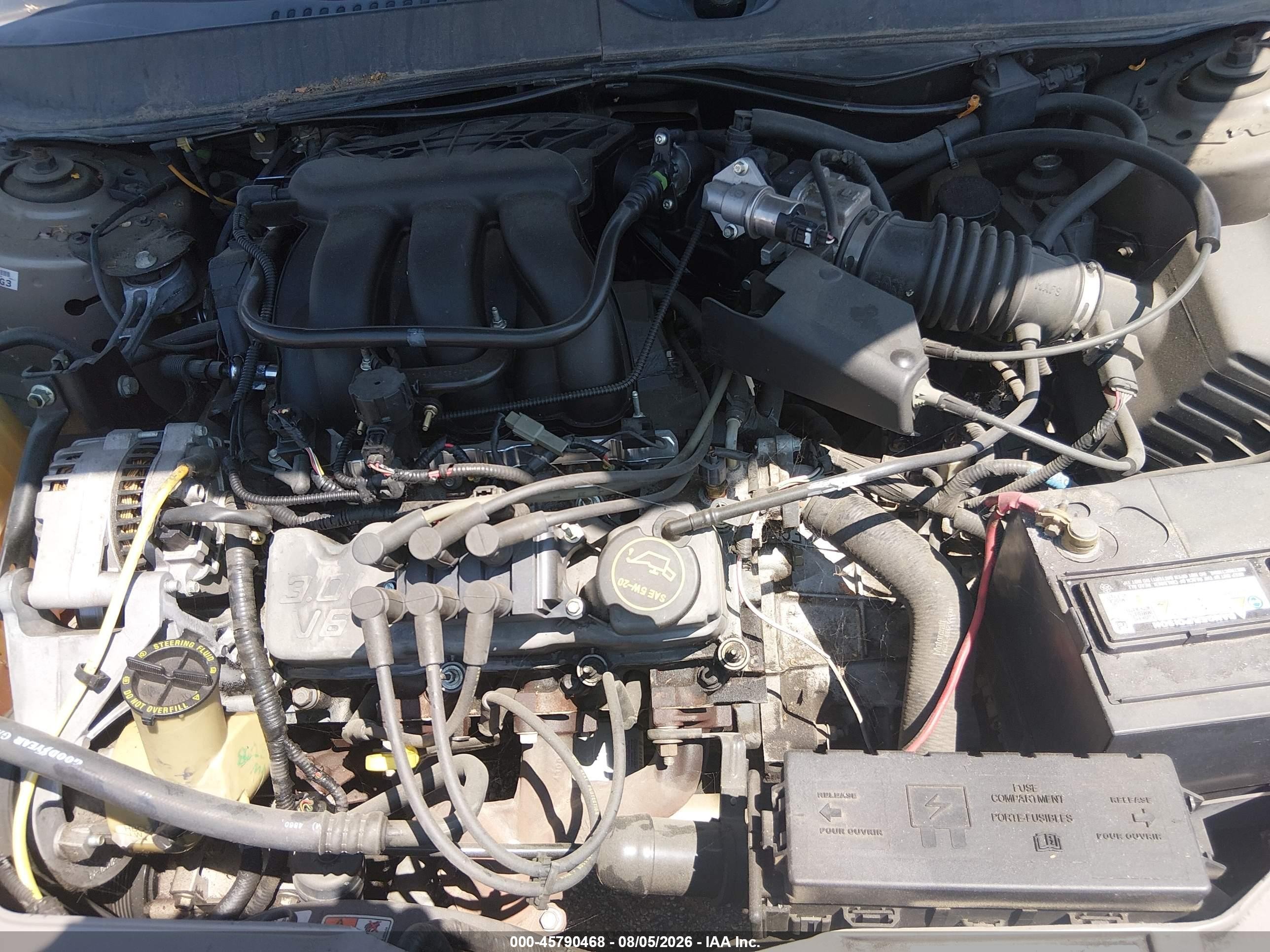 2005 Ford Taurus Sel Коричневый vin: 1FAFP56285A276008