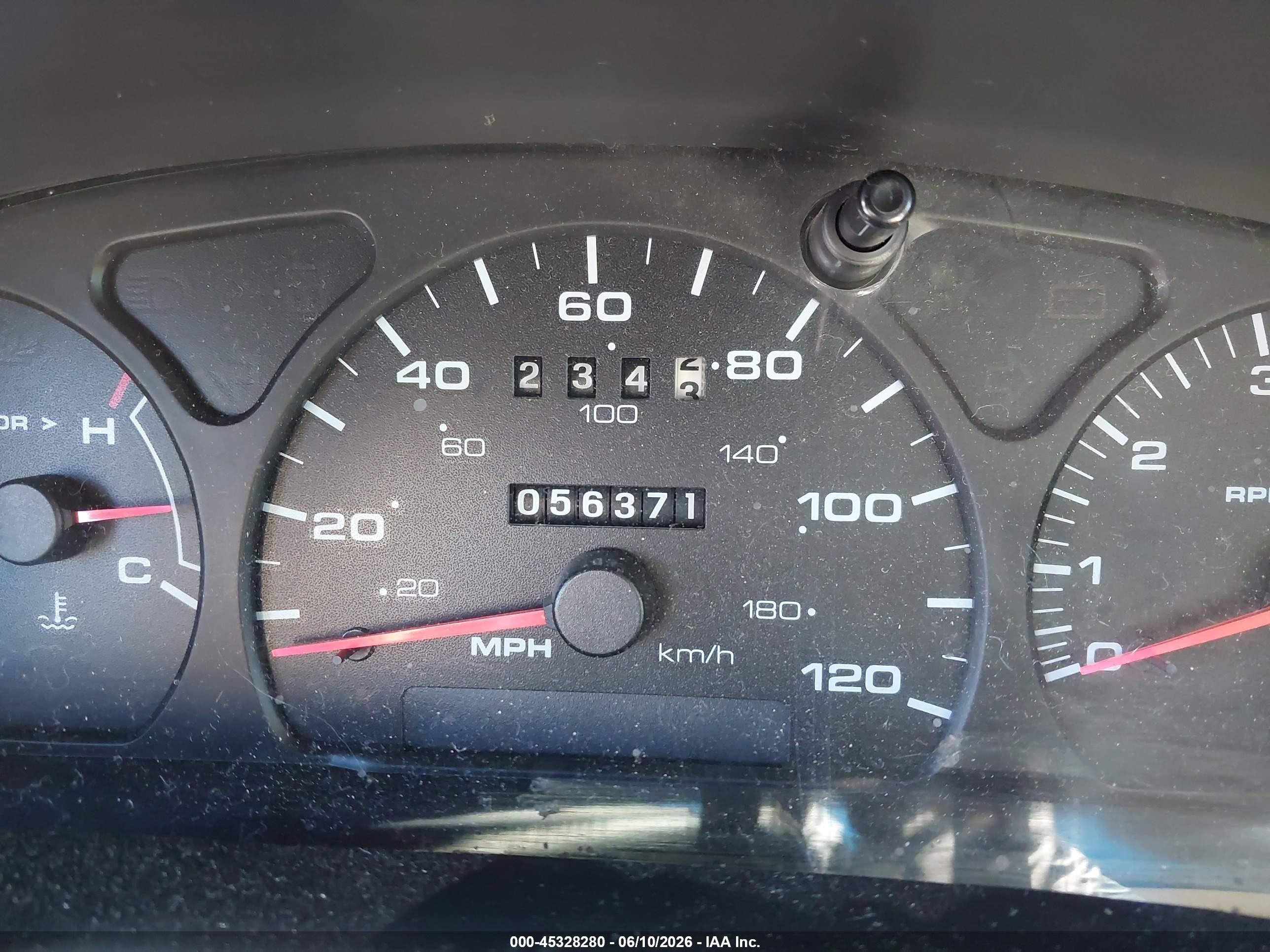 2001 Ford Taurus Sel Red vin: 1FAFP56S01A236869