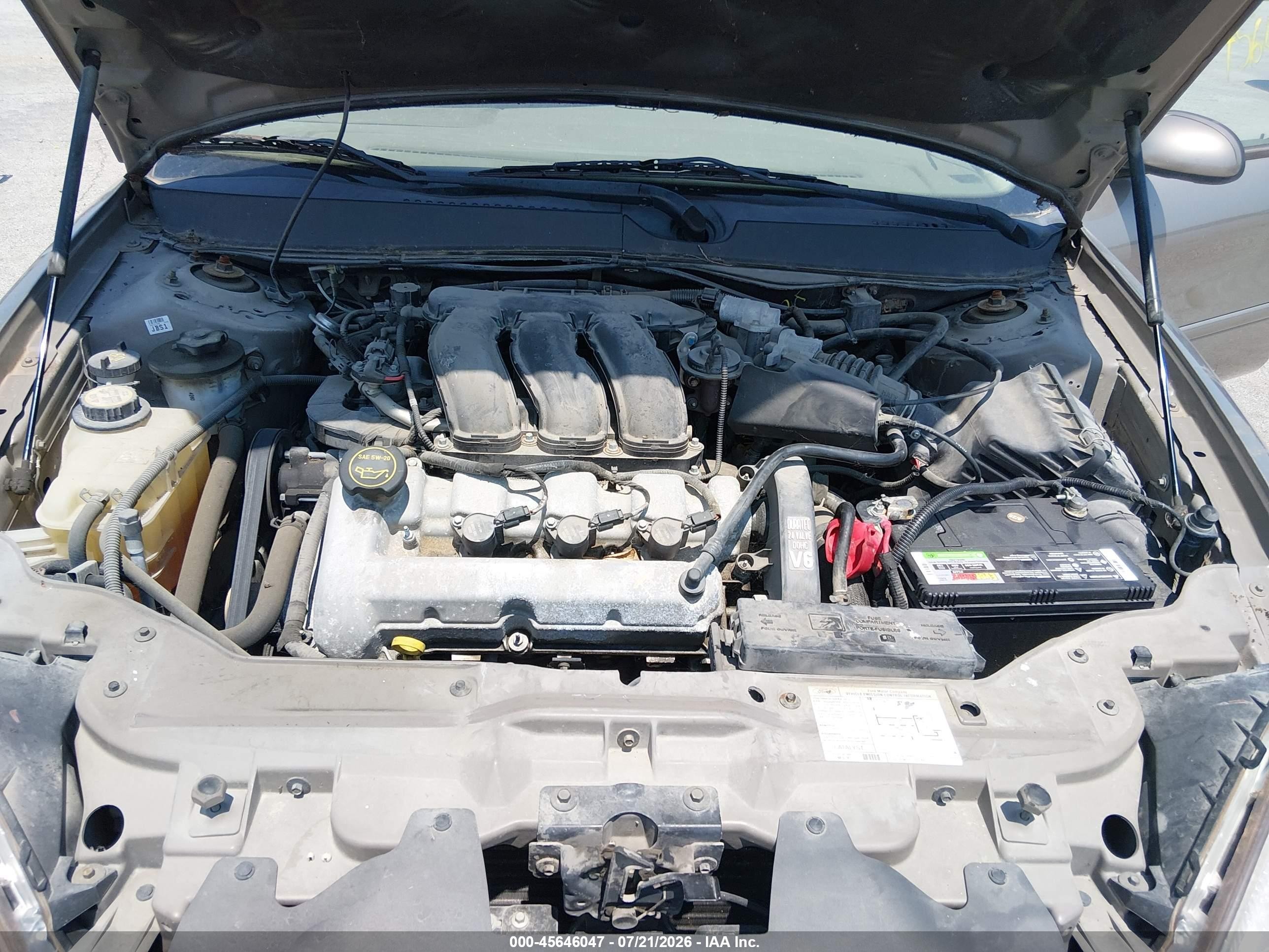 2005 Ford Taurus Sel Gold vin: 1FAFP56S05A199005