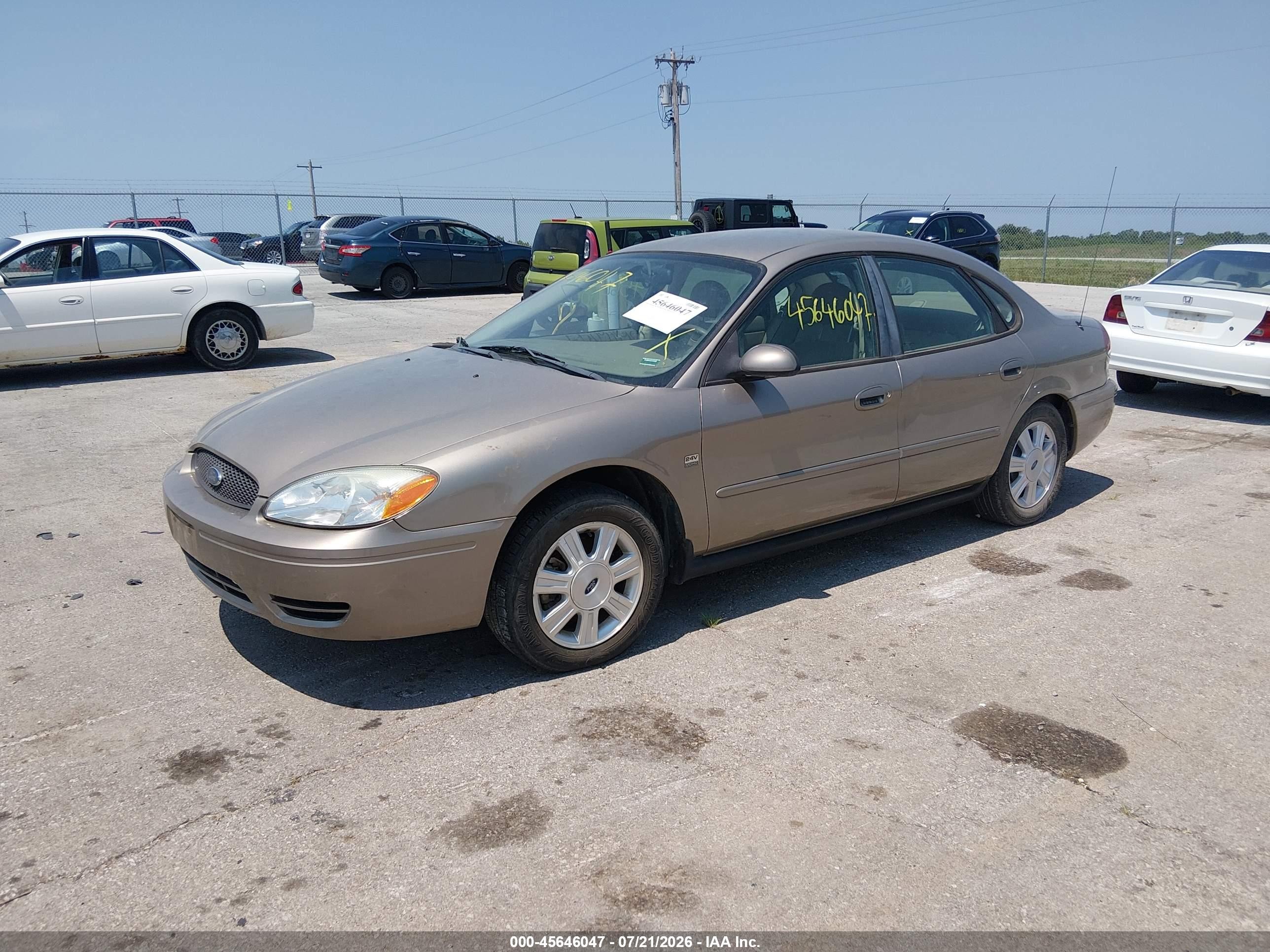 2005 Ford Taurus Sel Gold vin: 1FAFP56S05A199005