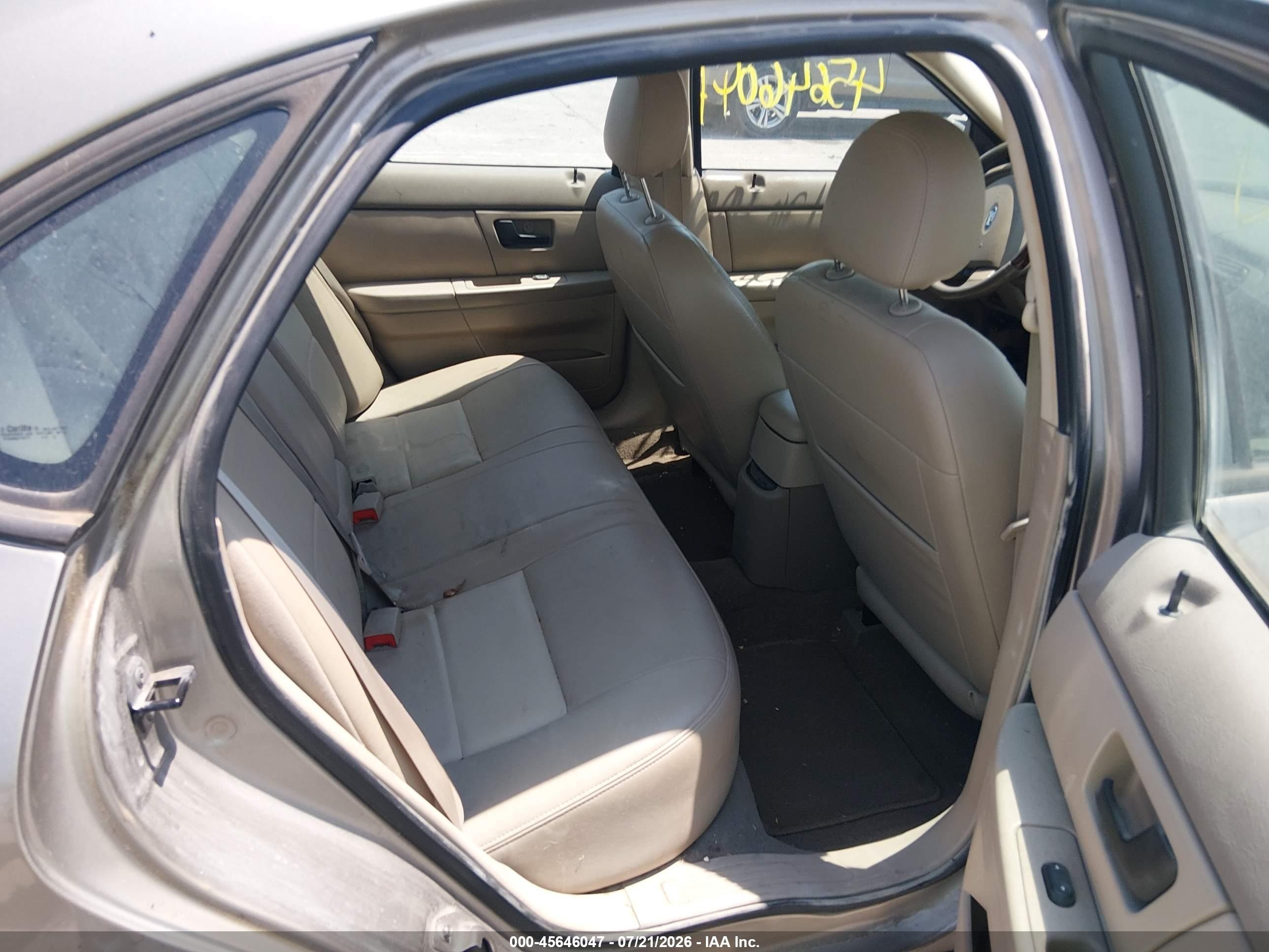 2005 Ford Taurus Sel Gold vin: 1FAFP56S05A199005