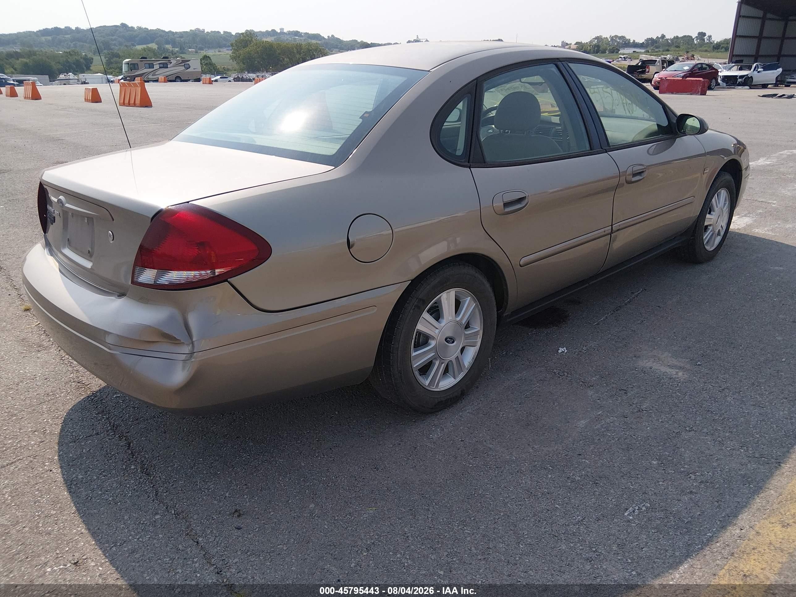 2005 Ford Taurus Sel Silver vin: 1FAFP56S05A199005