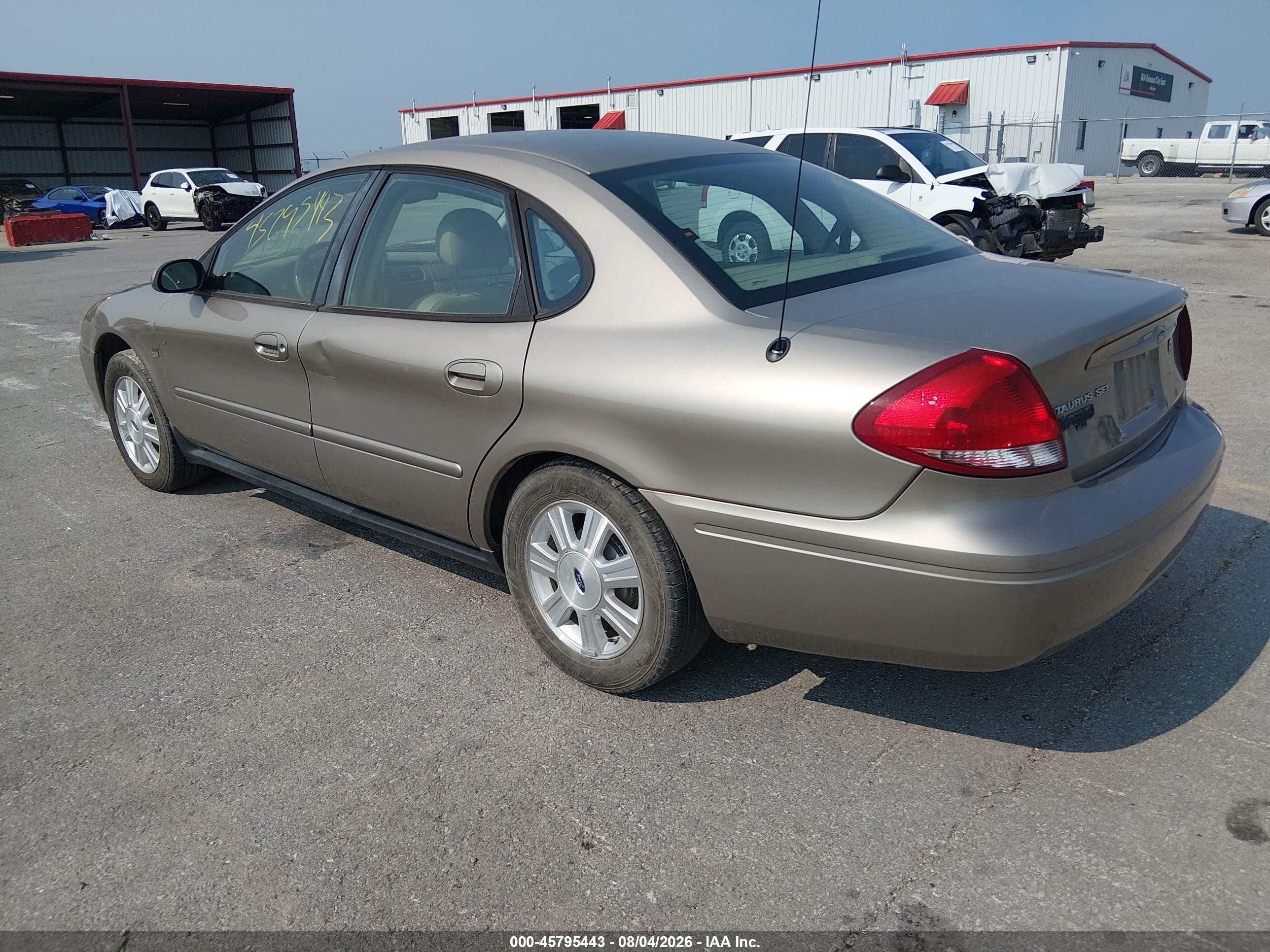 2005 Ford Taurus Sel Silver vin: 1FAFP56S05A199005