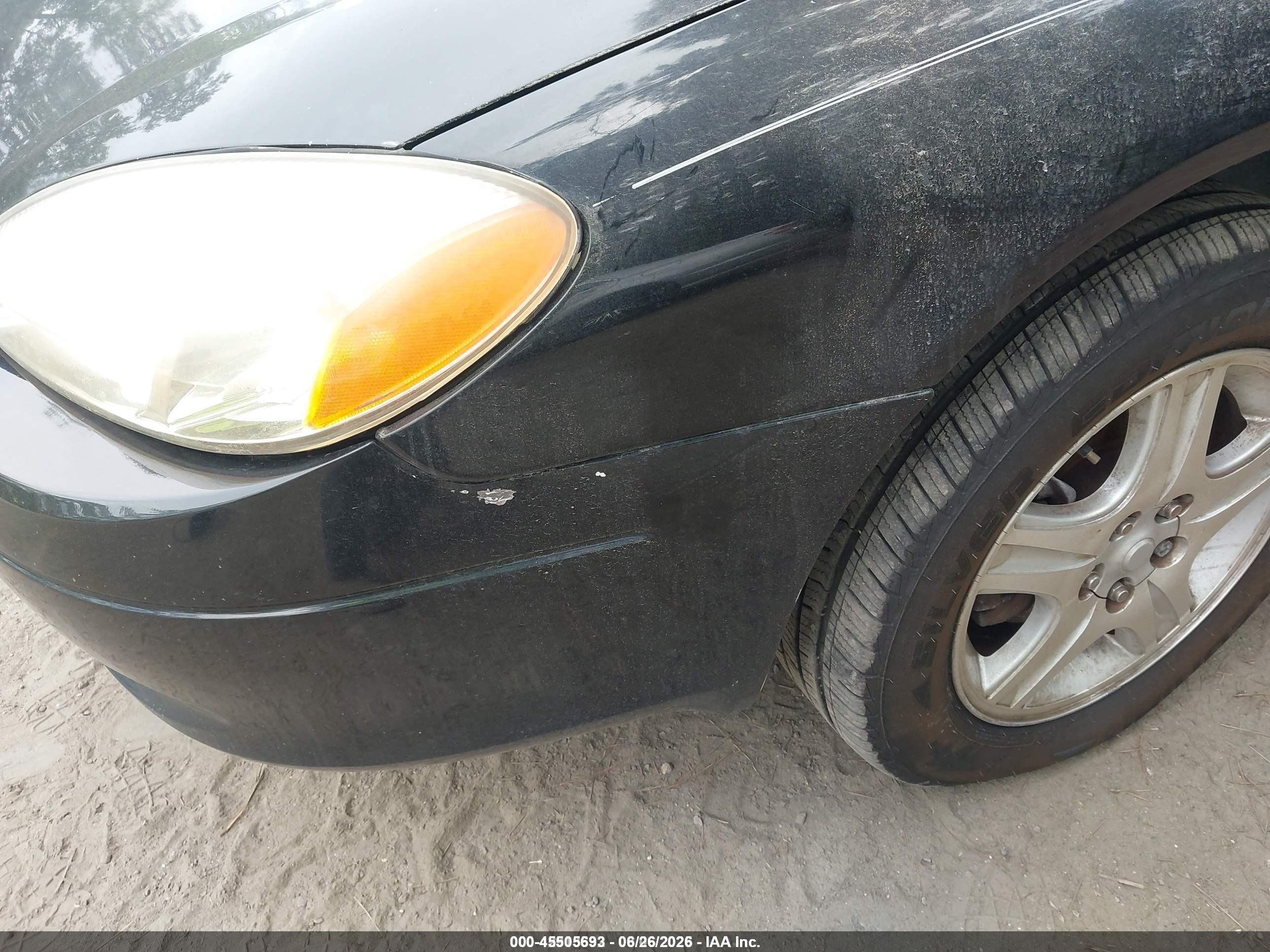 2000 Ford Taurus Sel Black vin: 1FAFP56S0YA265685
