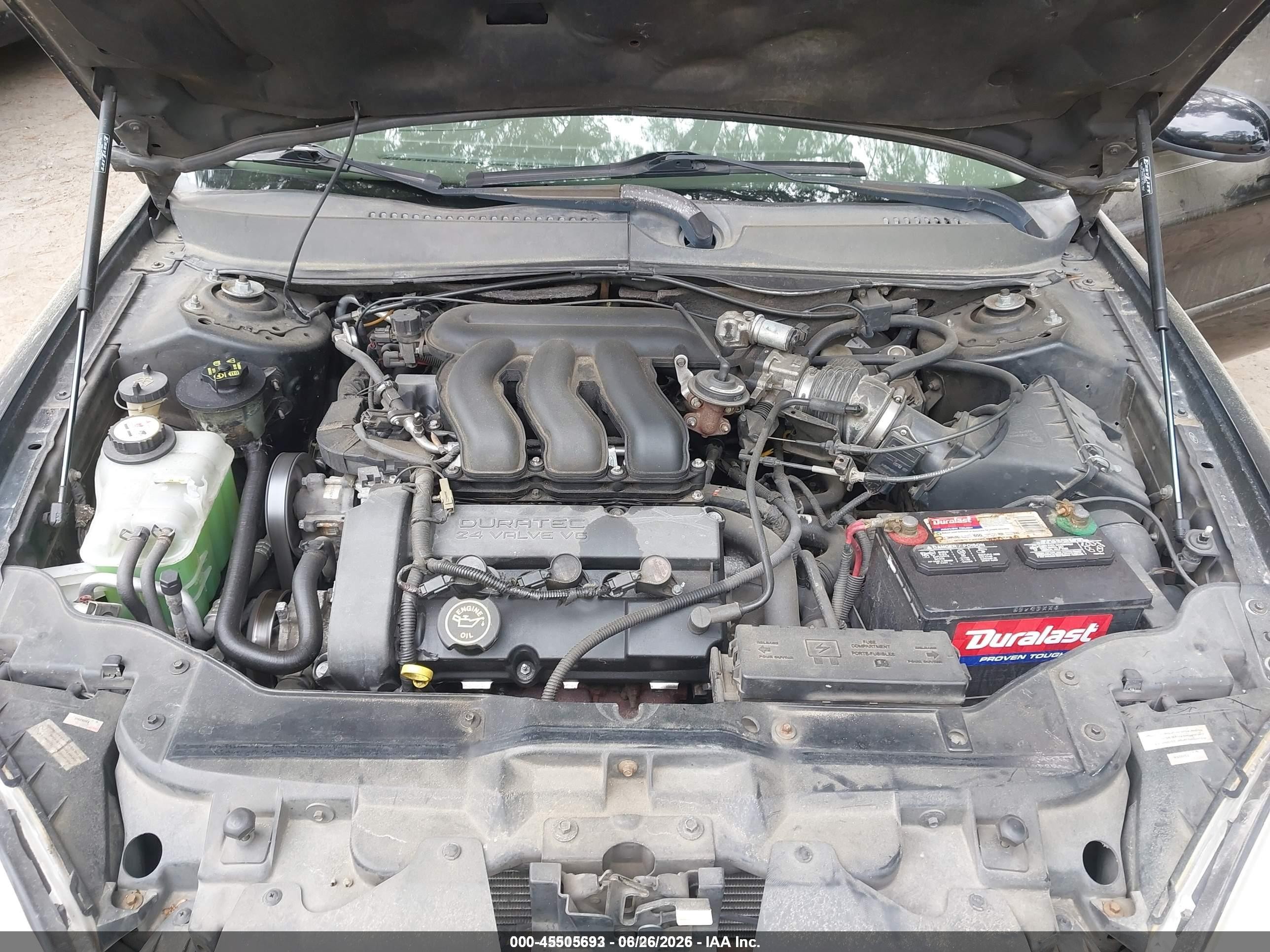 2000 Ford Taurus Sel Black vin: 1FAFP56S0YA265685
