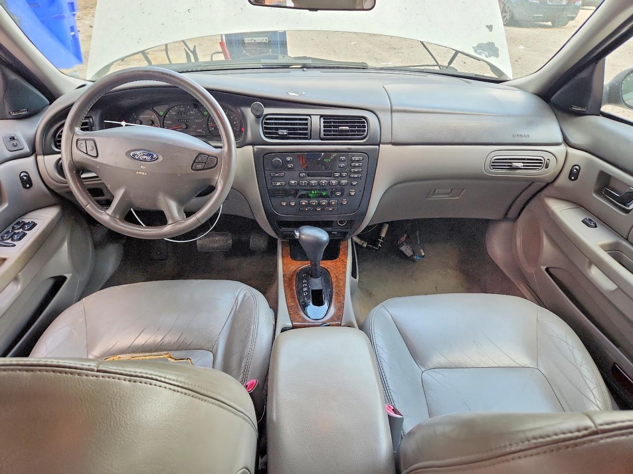 2002 Ford Taurus Sel White vin: 1FAFP56S12A126396