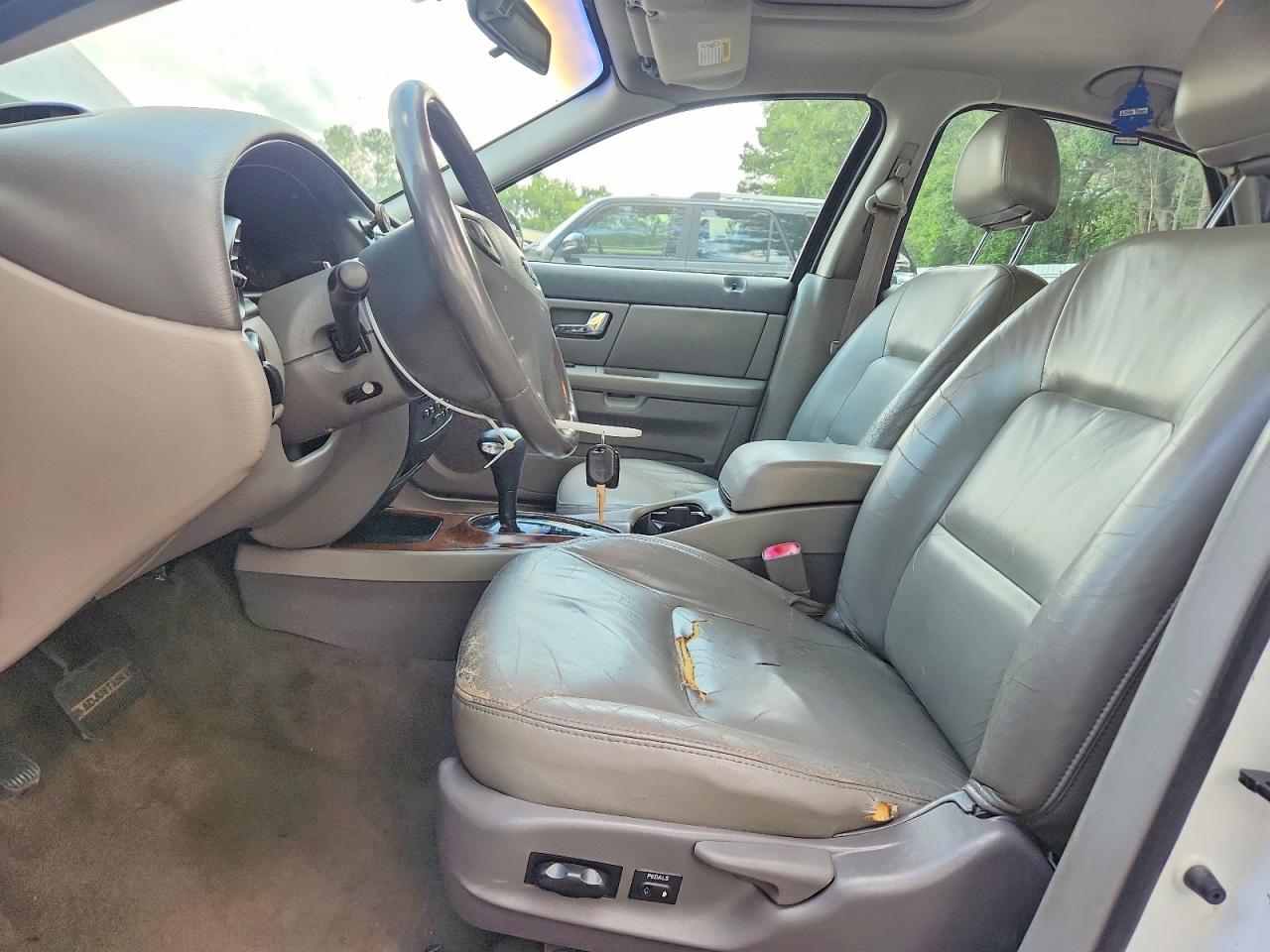 2002 Ford Taurus Sel White vin: 1FAFP56S12A126396