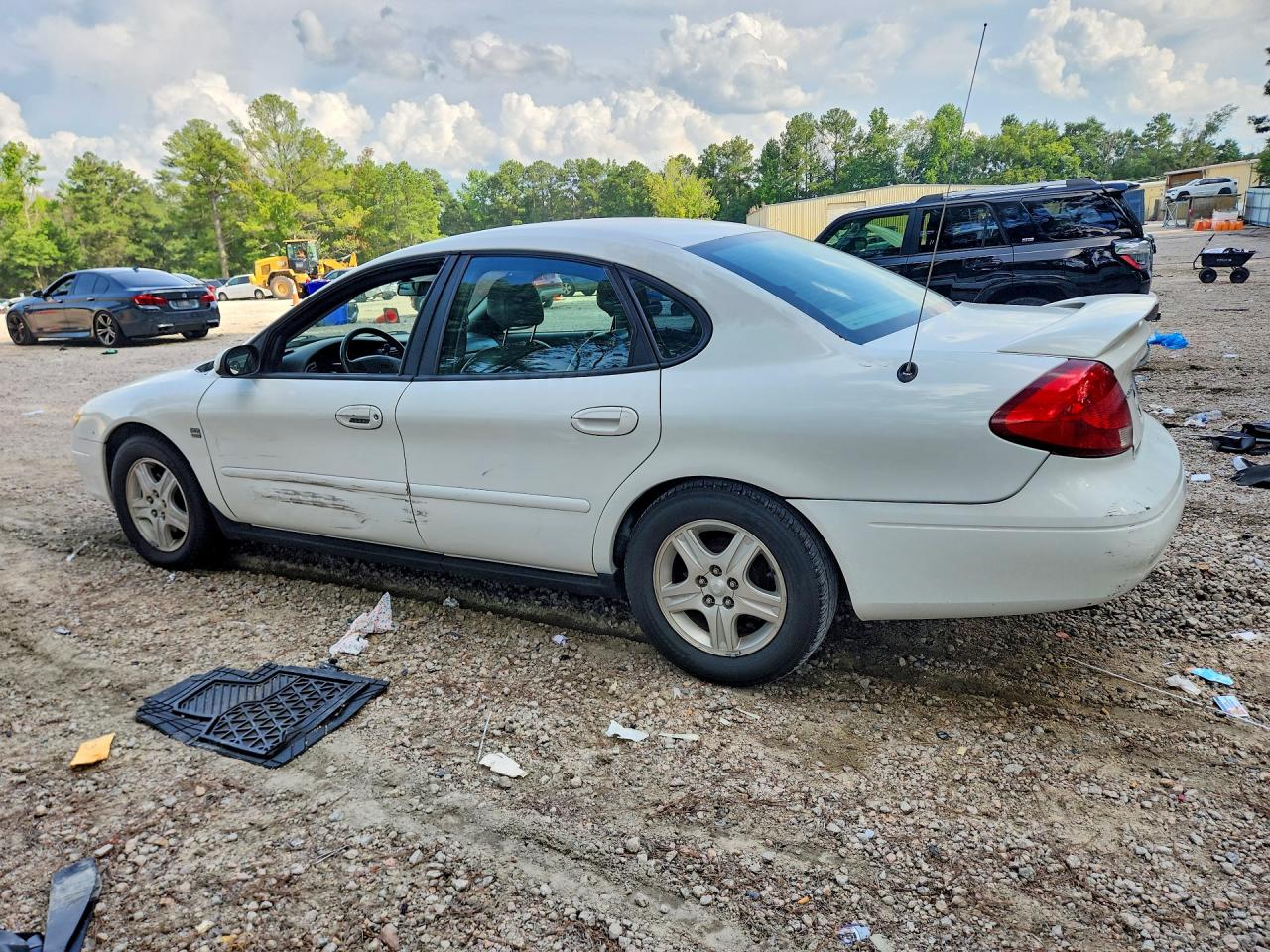 2002 Ford Taurus Sel White vin: 1FAFP56S12A126396