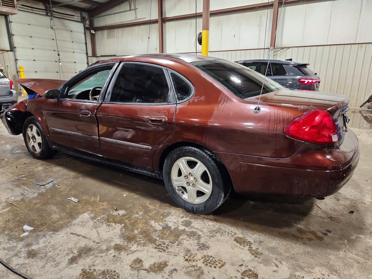 2000 Ford Taurus Sel Brown vin: 1FAFP56S1YA124849