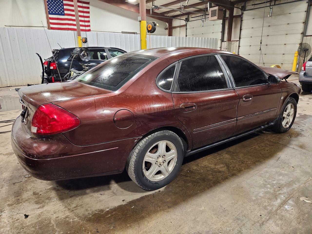 2000 Ford Taurus Sel Brown vin: 1FAFP56S1YA124849