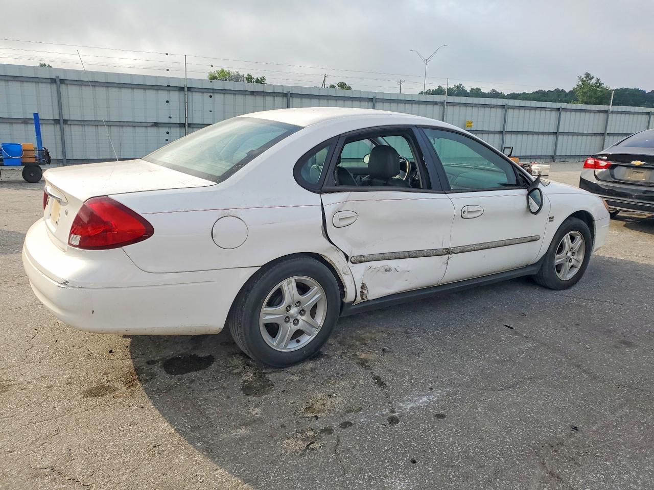 2001 Ford Taurus Sel White vin: 1FAFP56S21A176111