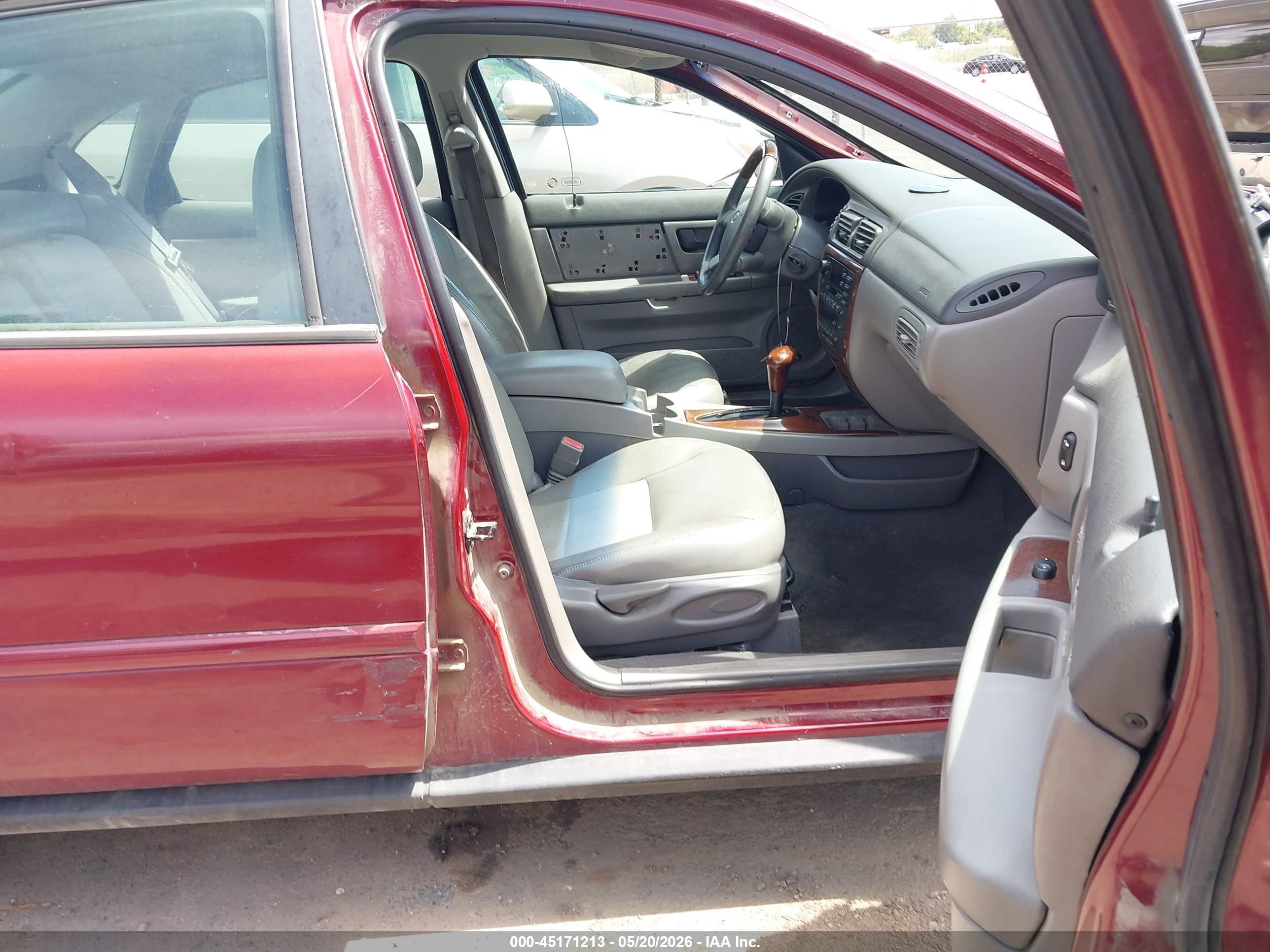 2004 Ford Taurus Sel Red vin: 1FAFP56S24A164268