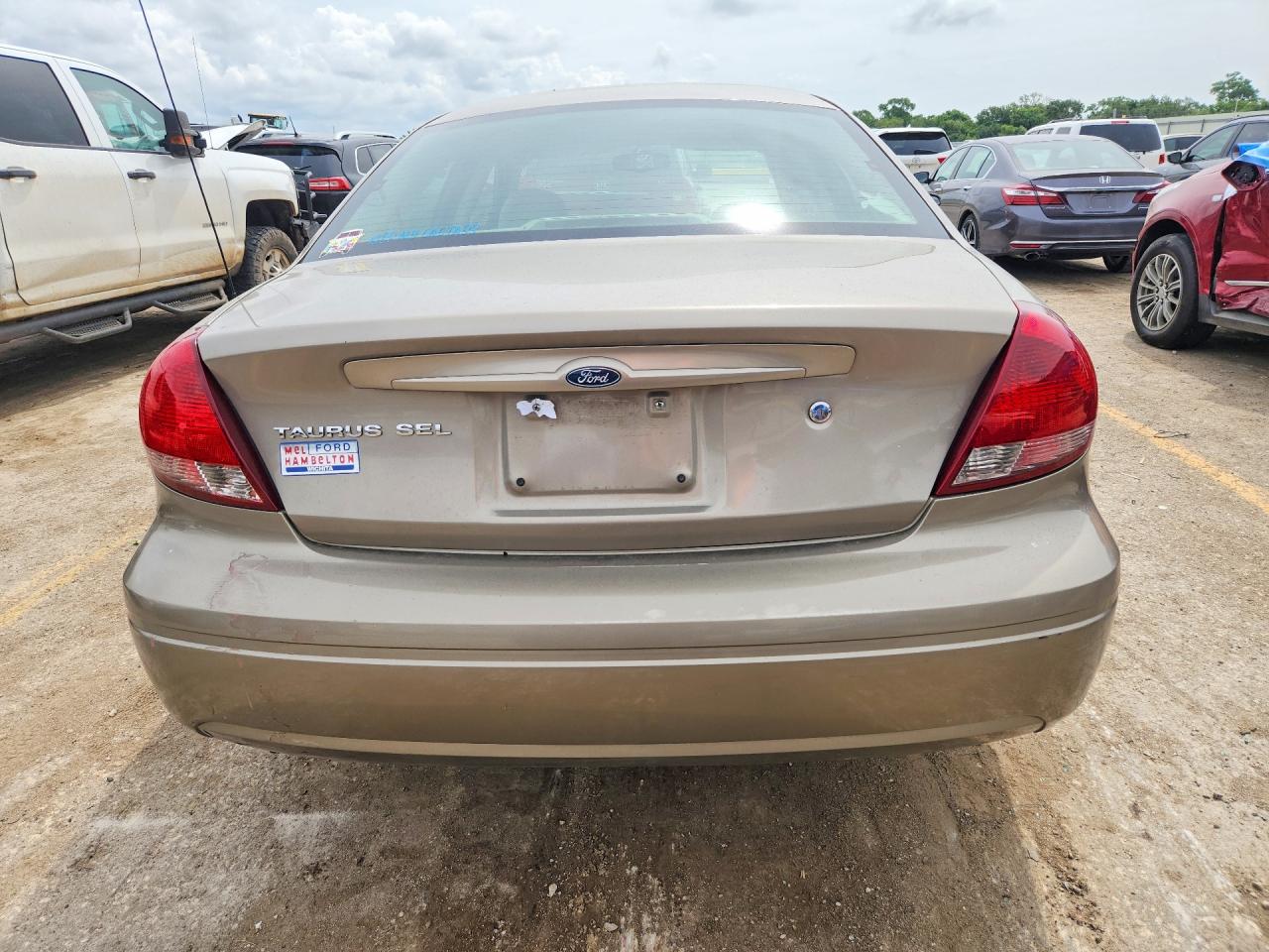 2005 Ford Taurus Sel Beige vin: 1FAFP56S25A208190