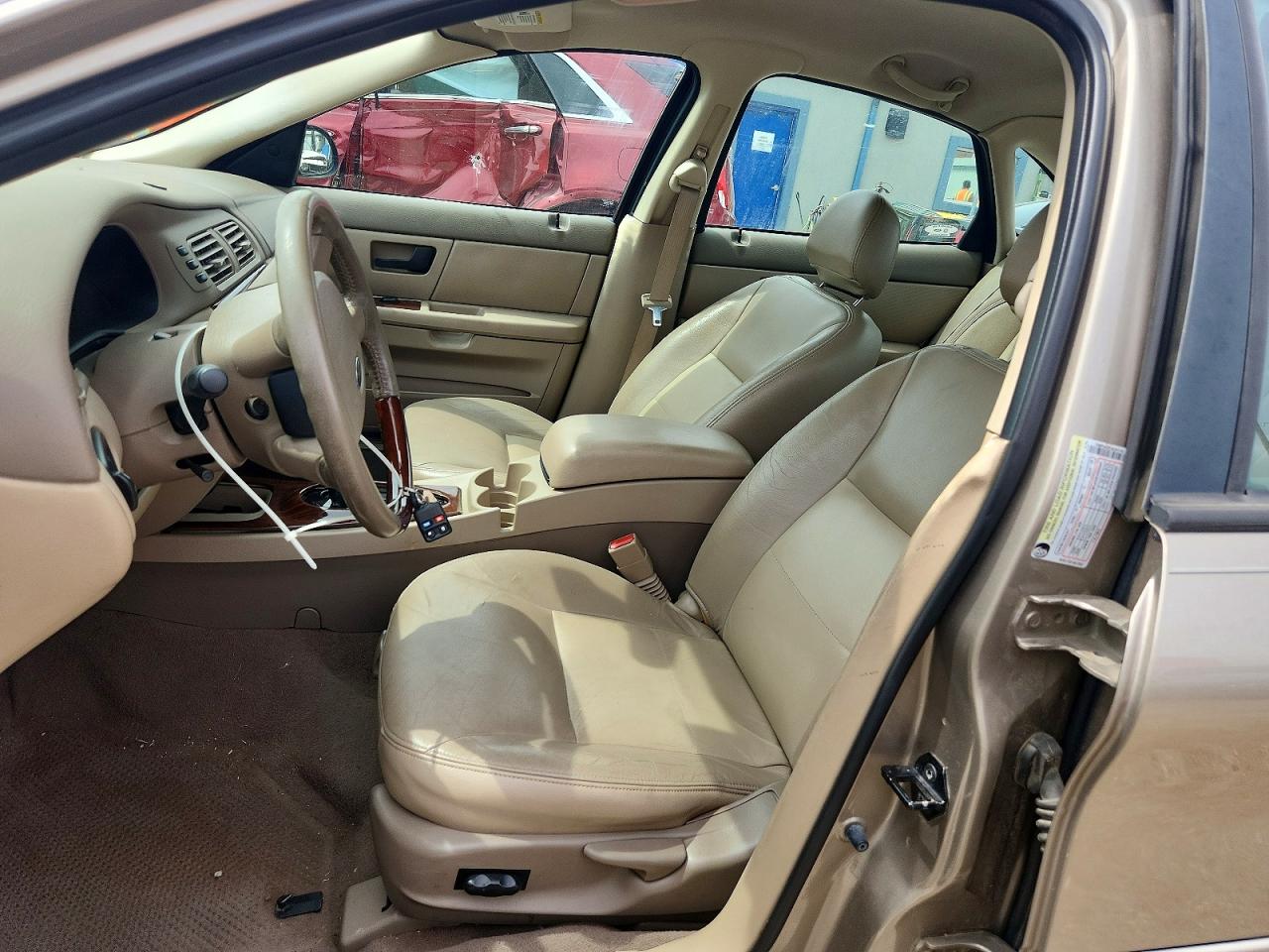 2005 Ford Taurus Sel Beige vin: 1FAFP56S25A208190