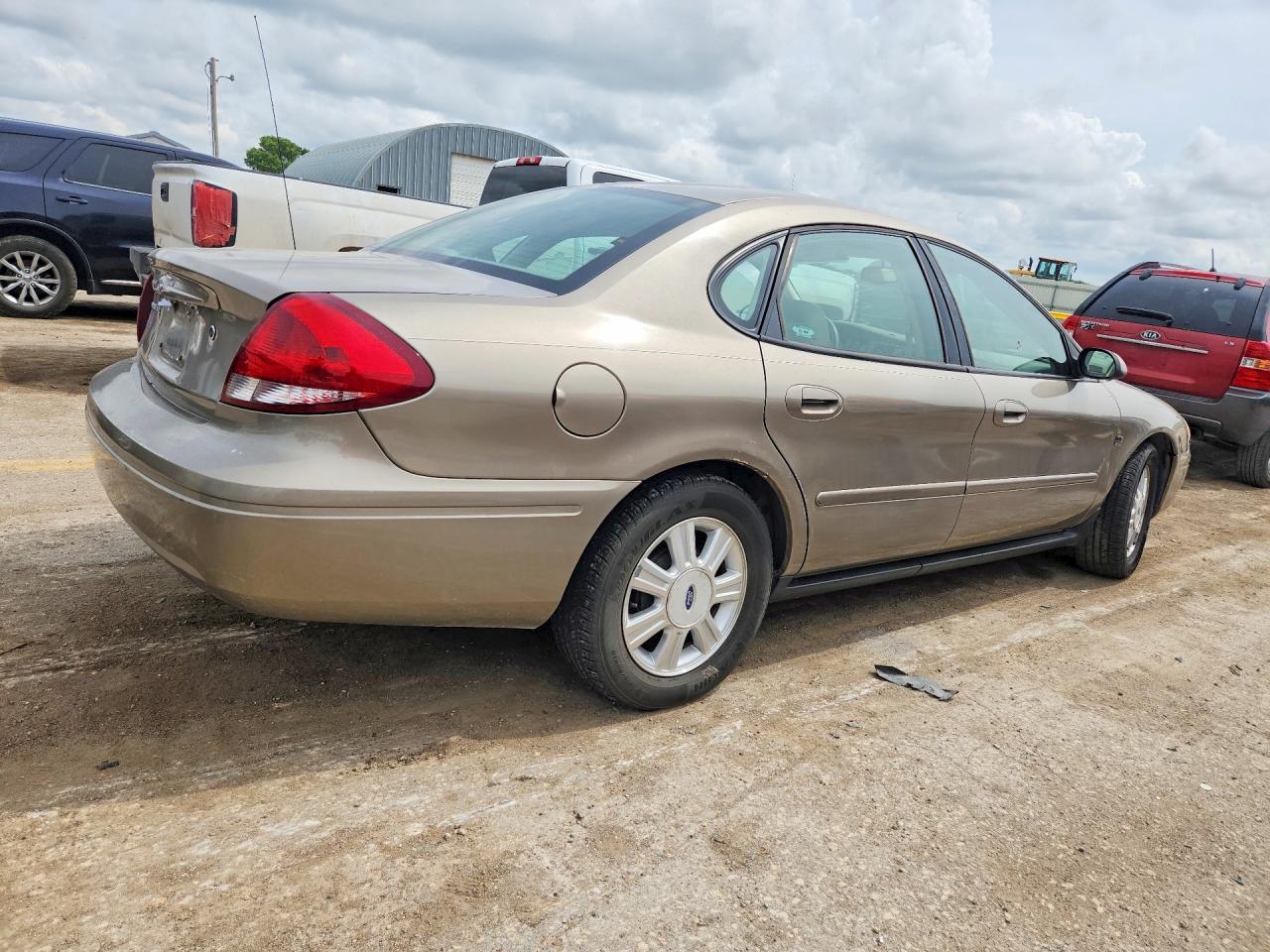 2005 Ford Taurus Sel Beige vin: 1FAFP56S25A208190