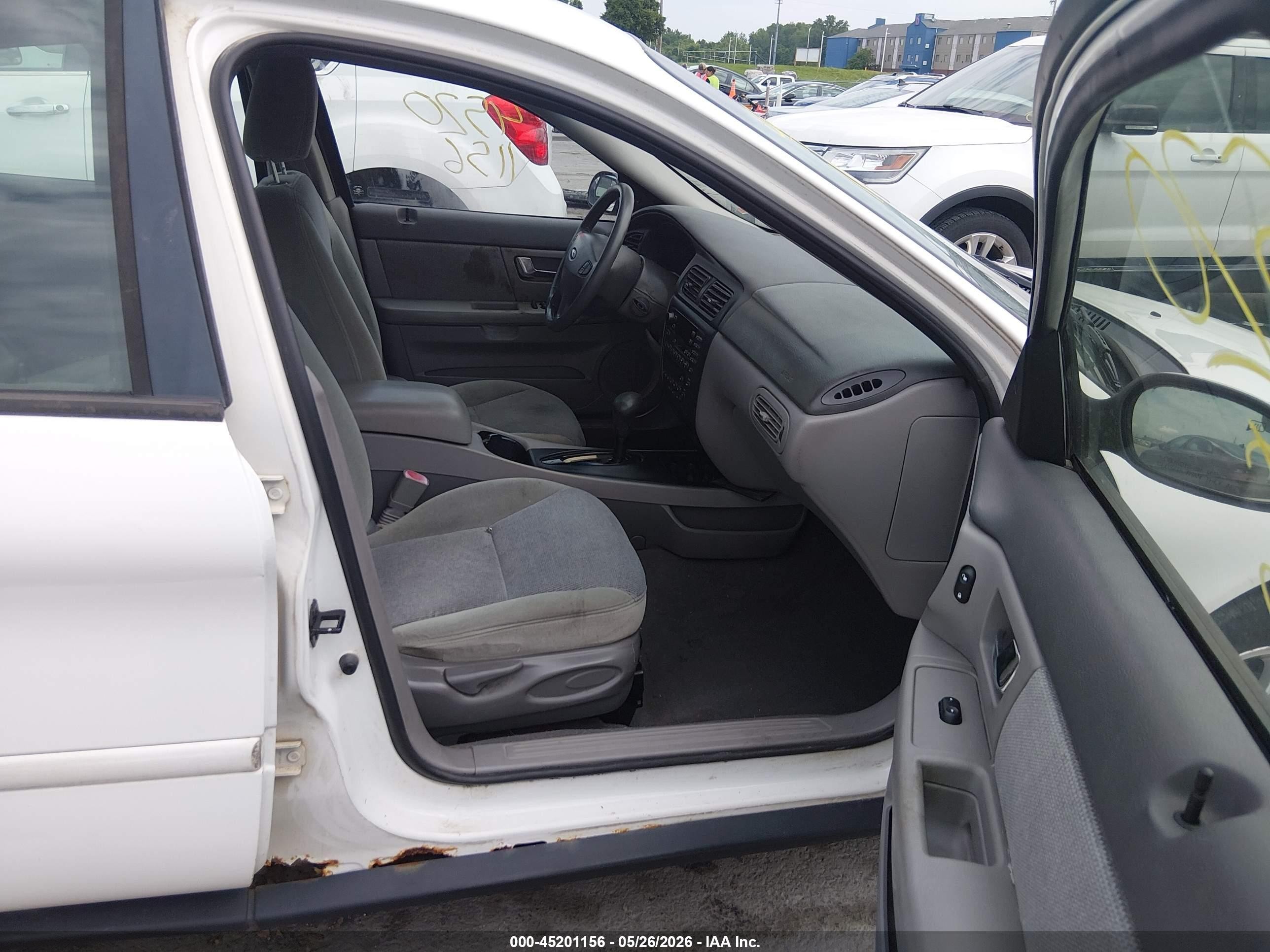 2000 Ford Taurus Sel White vin: 1FAFP56S4YA181384