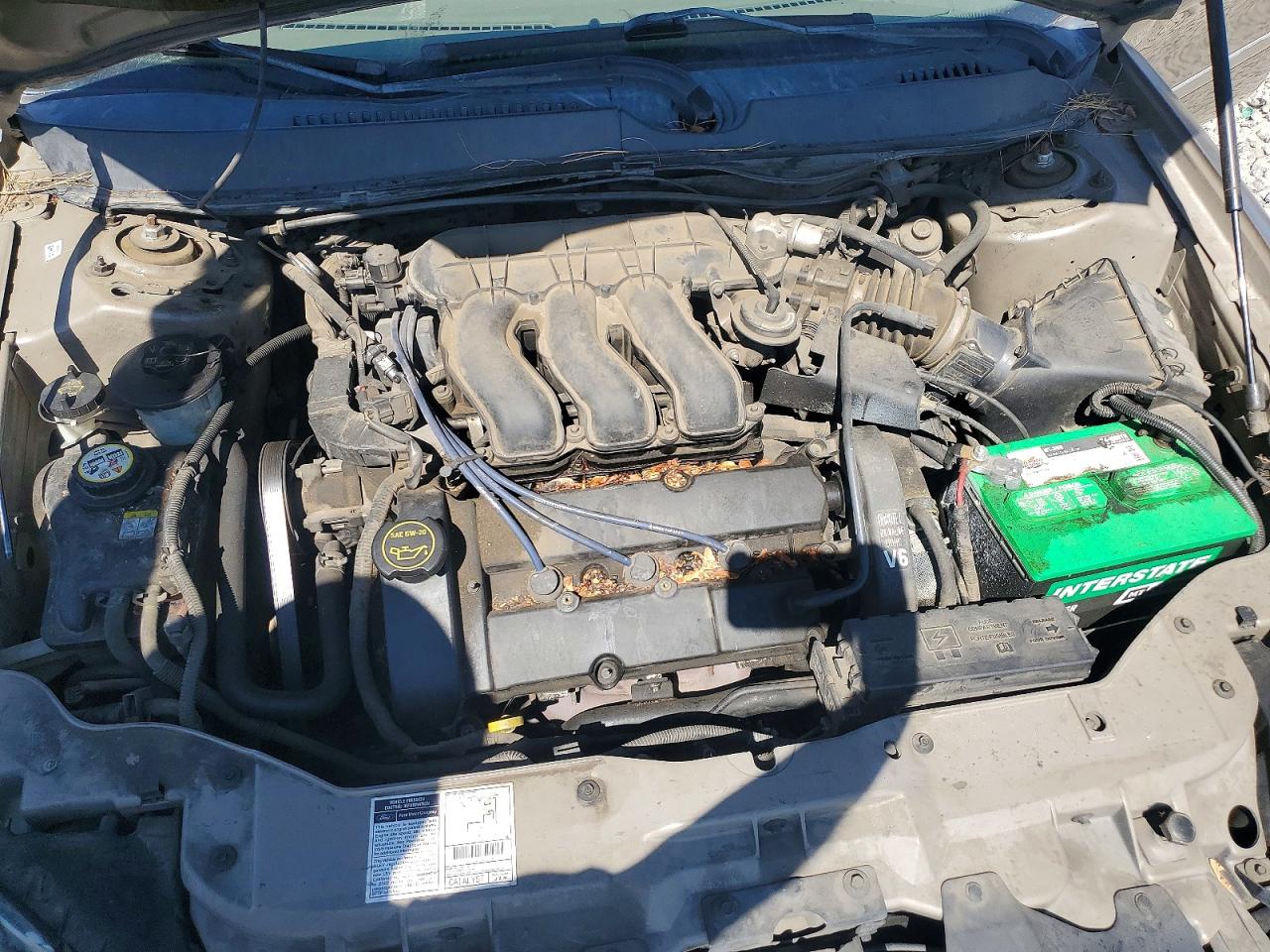 2002 Ford Taurus Sel Бежевый vin: 1FAFP56S62G270586