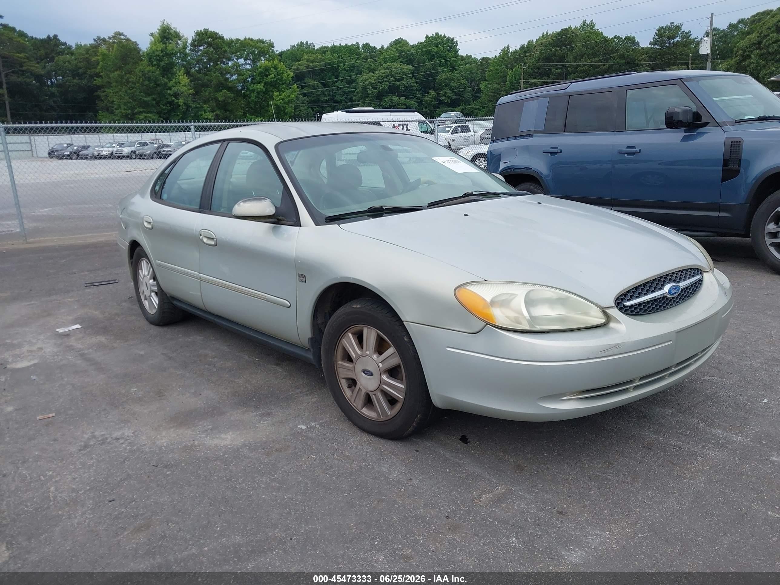 2003 Ford Taurus Sel Silver vin: 1FAFP56S63A173988