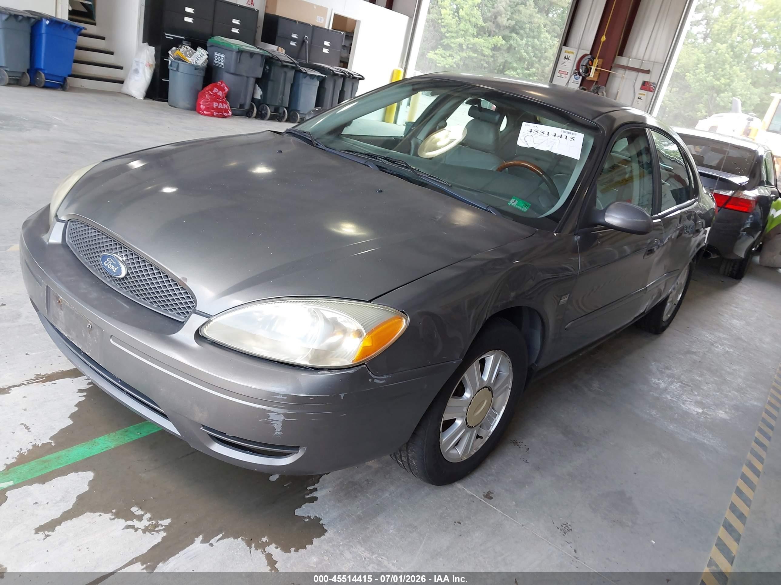2005 Ford Taurus Sel Gray vin: 1FAFP56SX5A148031