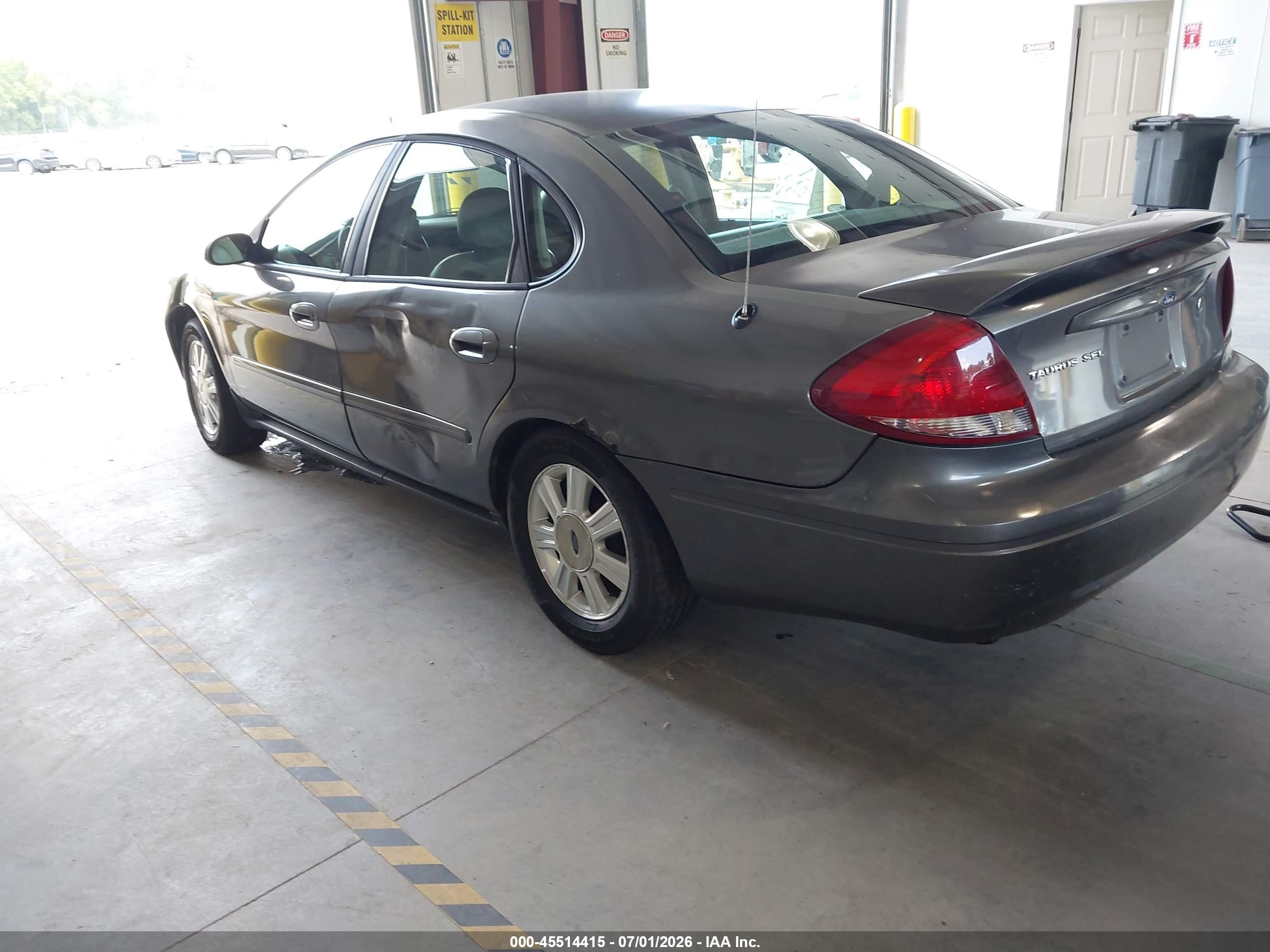 2005 Ford Taurus Sel Gray vin: 1FAFP56SX5A148031