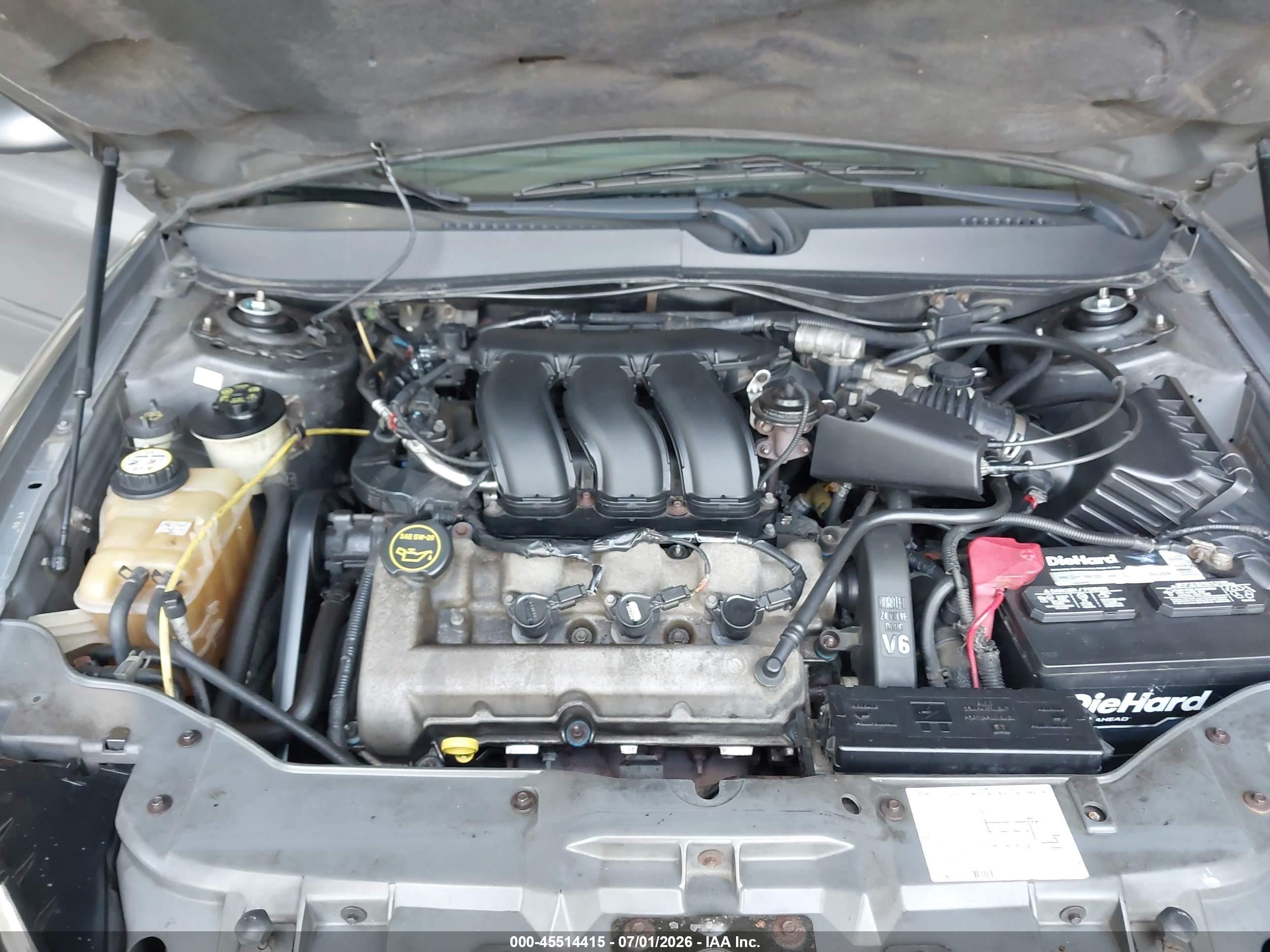 2005 Ford Taurus Sel Gray vin: 1FAFP56SX5A148031