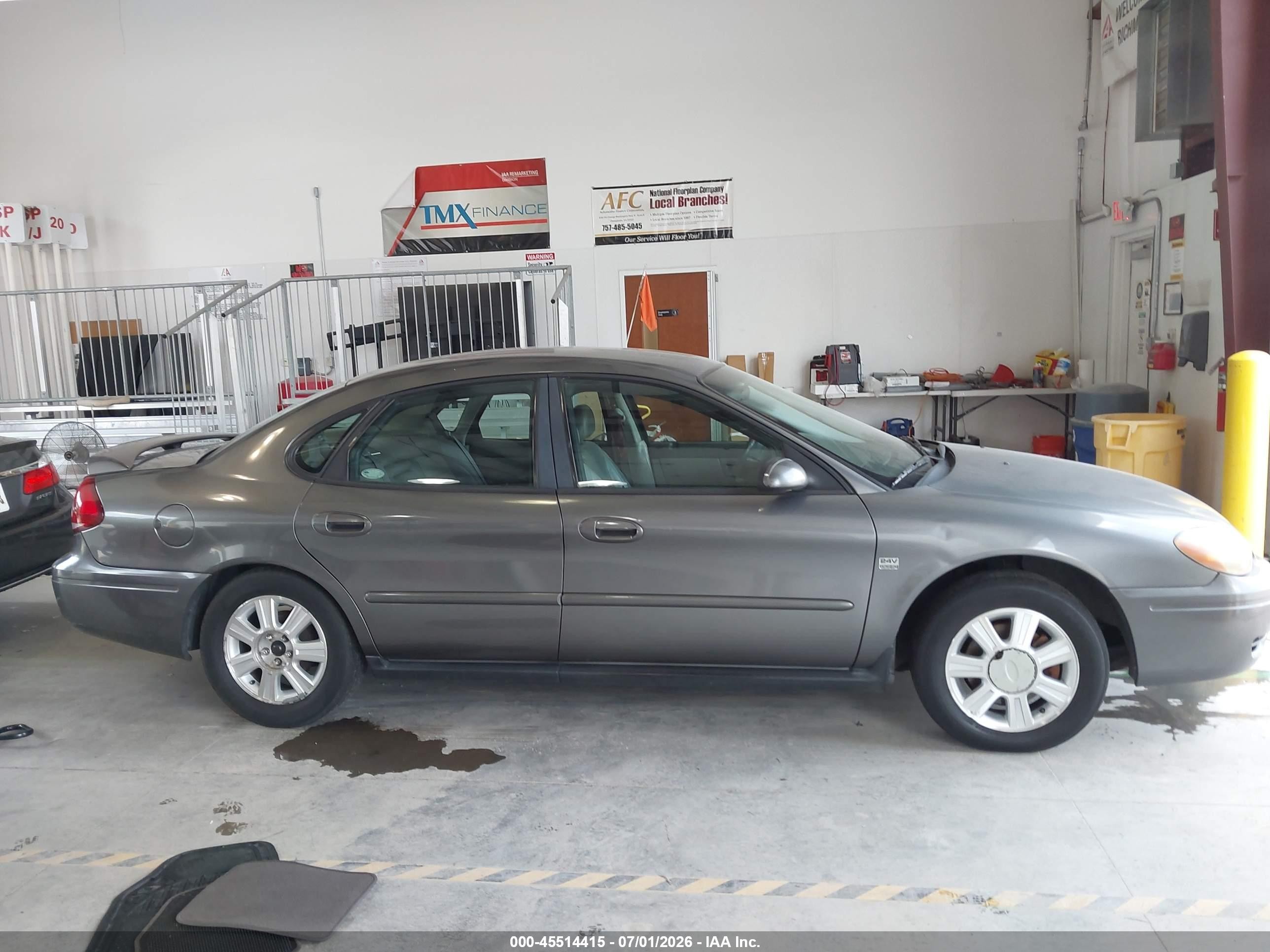 2005 Ford Taurus Sel Gray vin: 1FAFP56SX5A148031