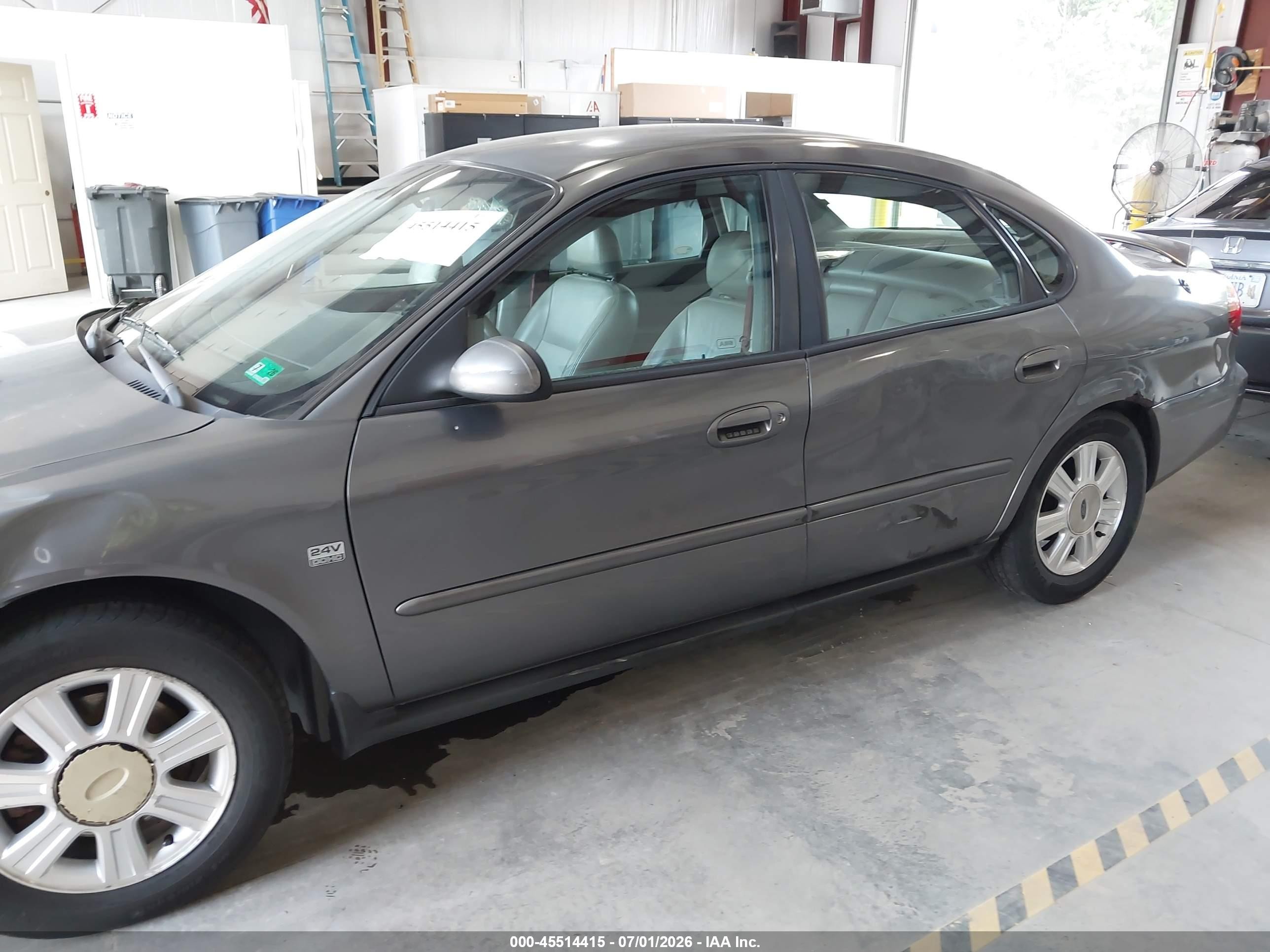 2005 Ford Taurus Sel Gray vin: 1FAFP56SX5A148031