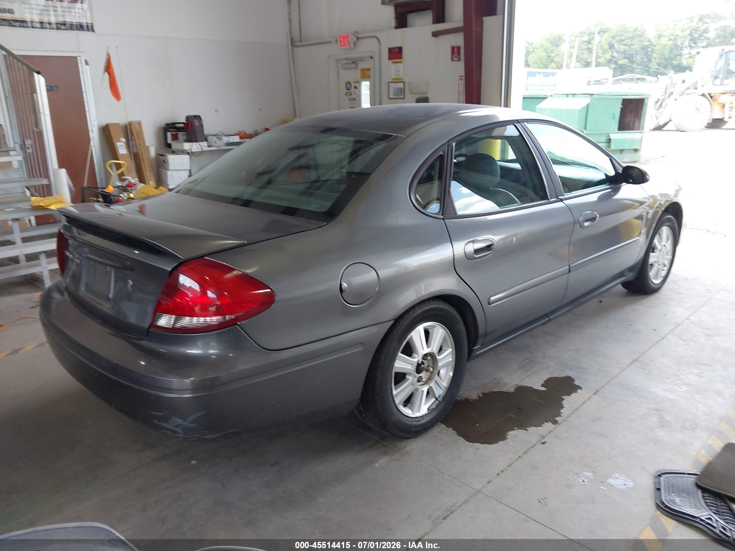 2005 Ford Taurus Sel Gray vin: 1FAFP56SX5A148031