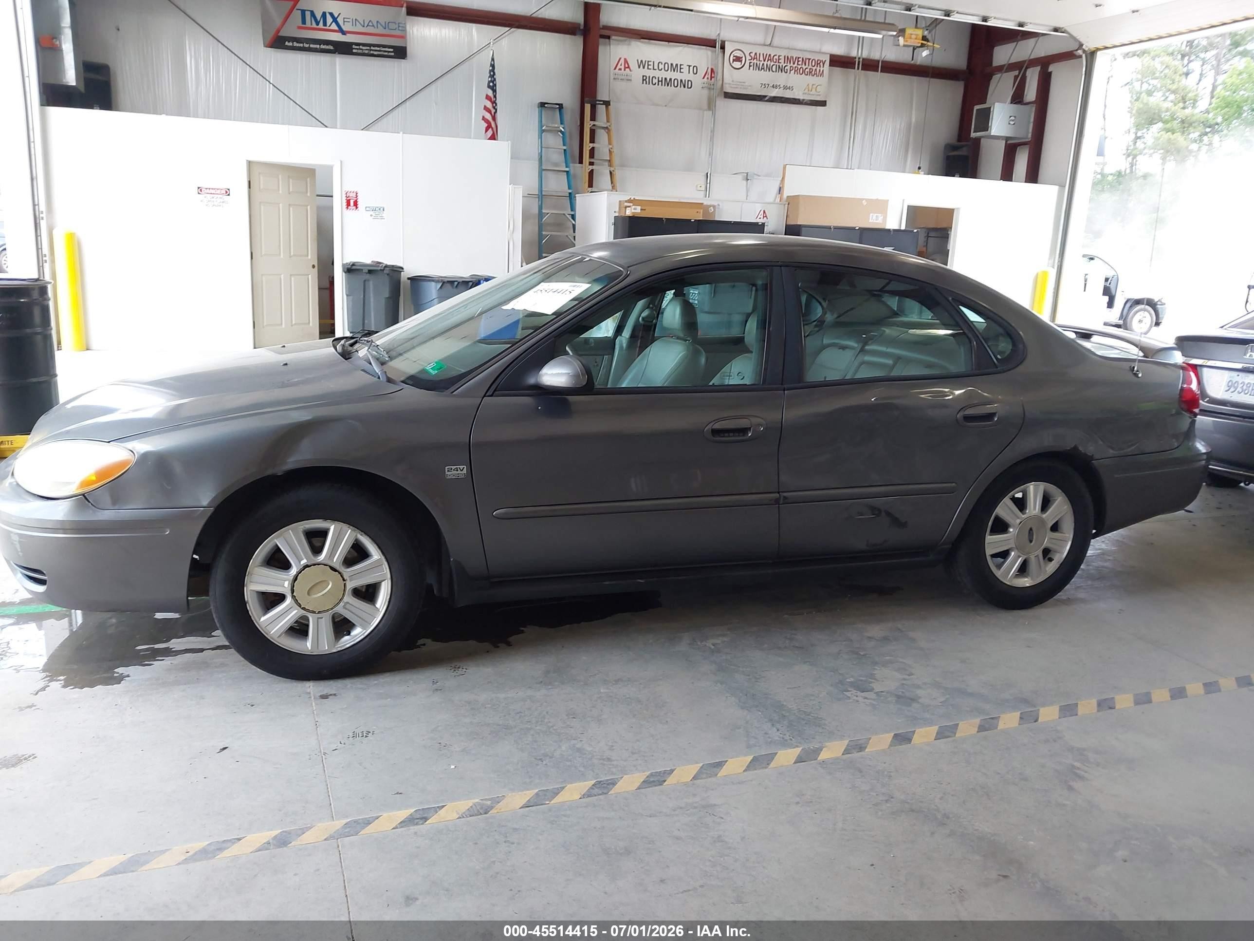 2005 Ford Taurus Sel Gray vin: 1FAFP56SX5A148031