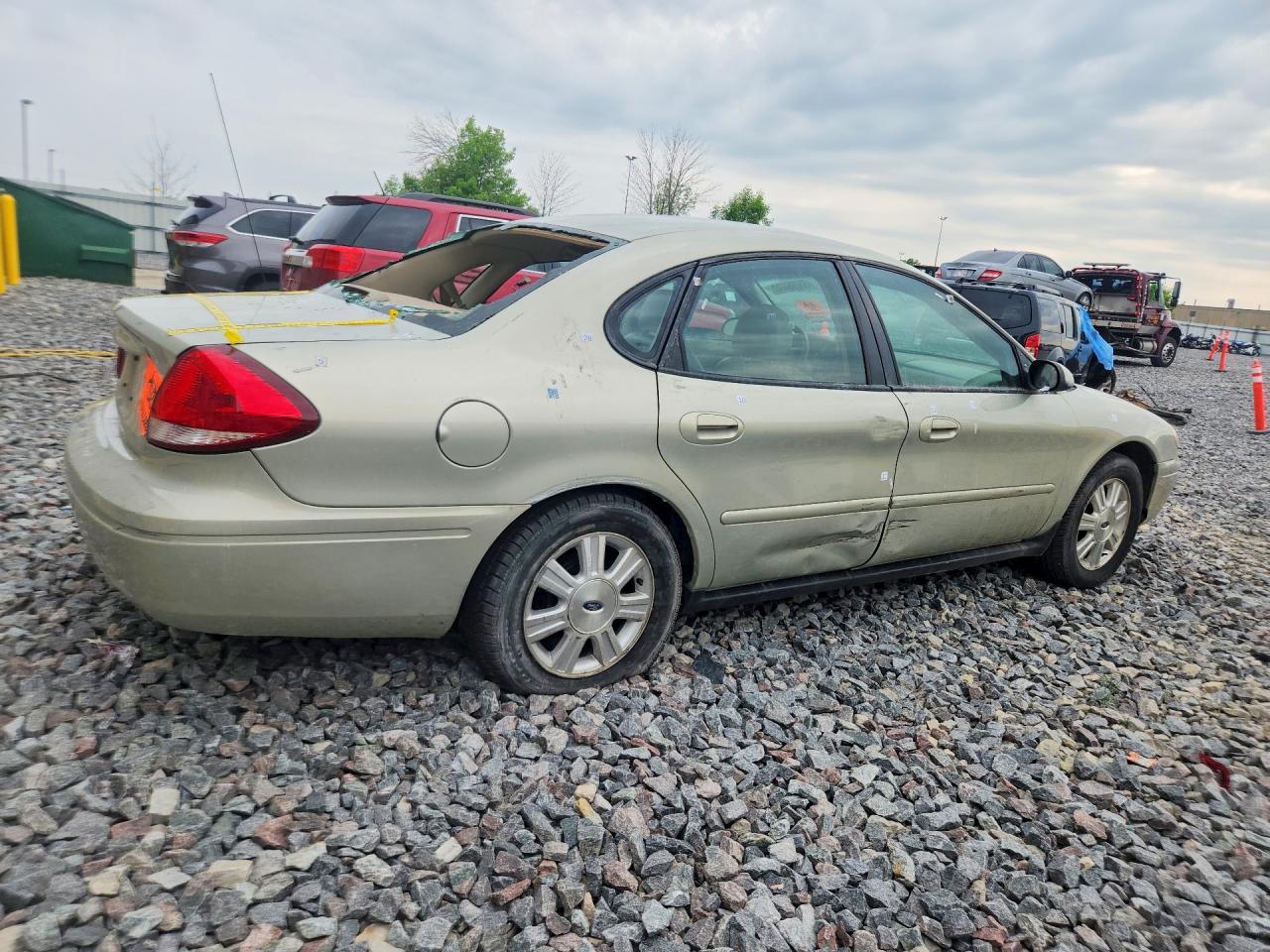 2005 Ford Taurus Sel Gray vin: 1FAFP56U05A249273