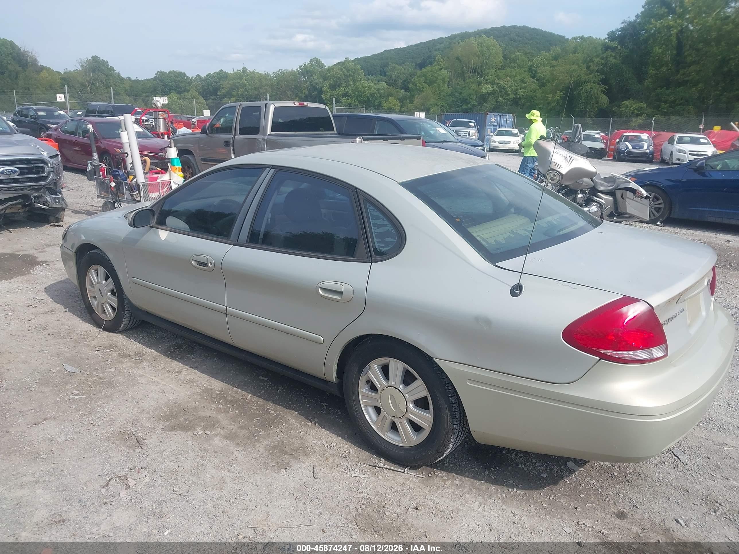 2005 Ford Taurus Sel Beige vin: 1FAFP56U05A287585