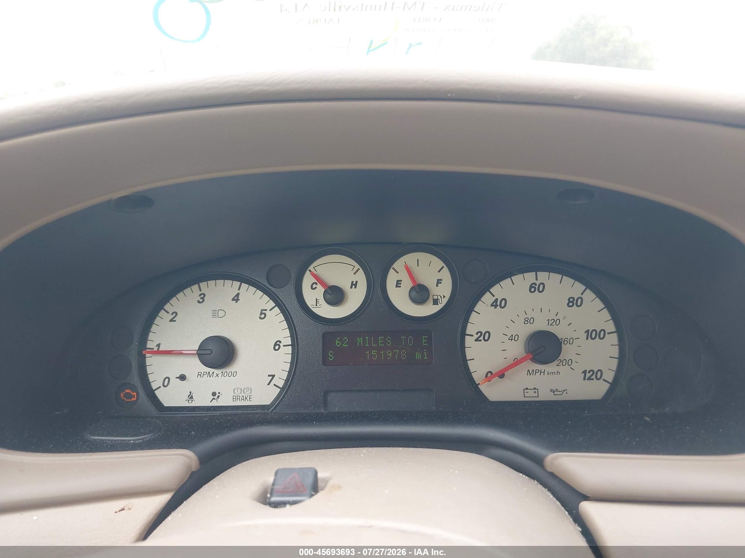 2007 Ford Taurus Sel Beige vin: 1FAFP56U07A118170