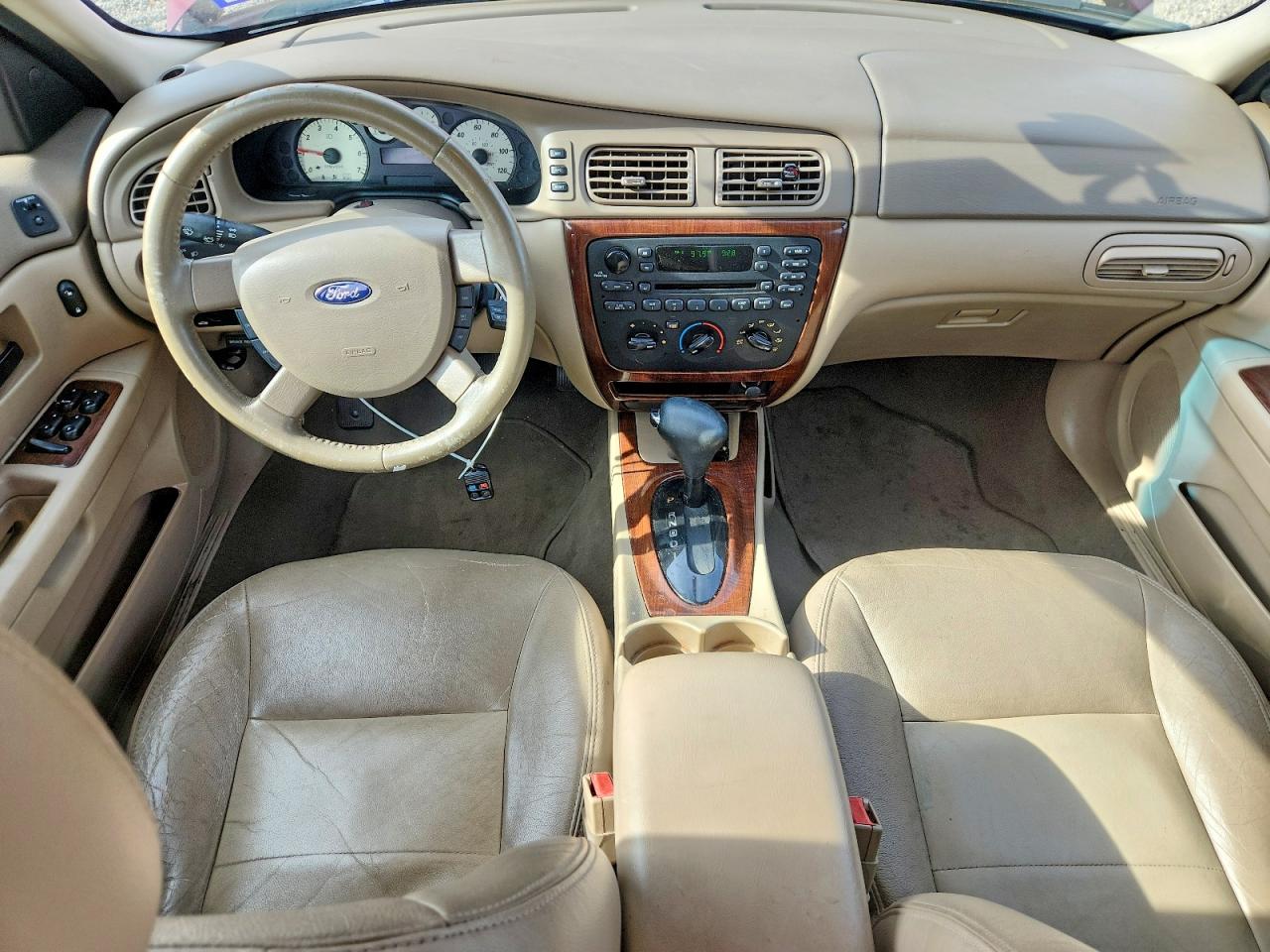 2007 Ford Taurus Sel Maroon vin: 1FAFP56U07A130531
