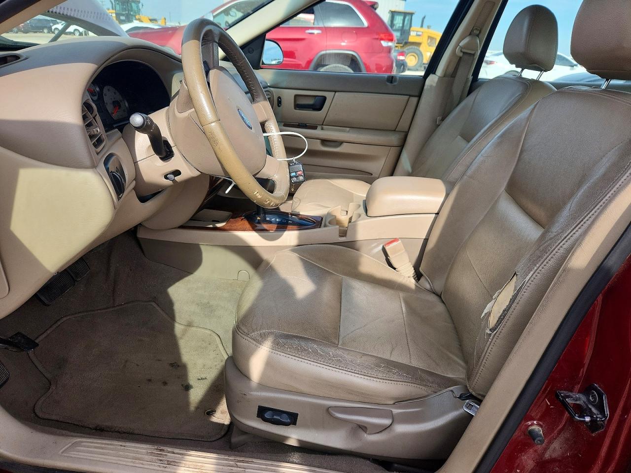 2007 Ford Taurus Sel Maroon vin: 1FAFP56U07A130531