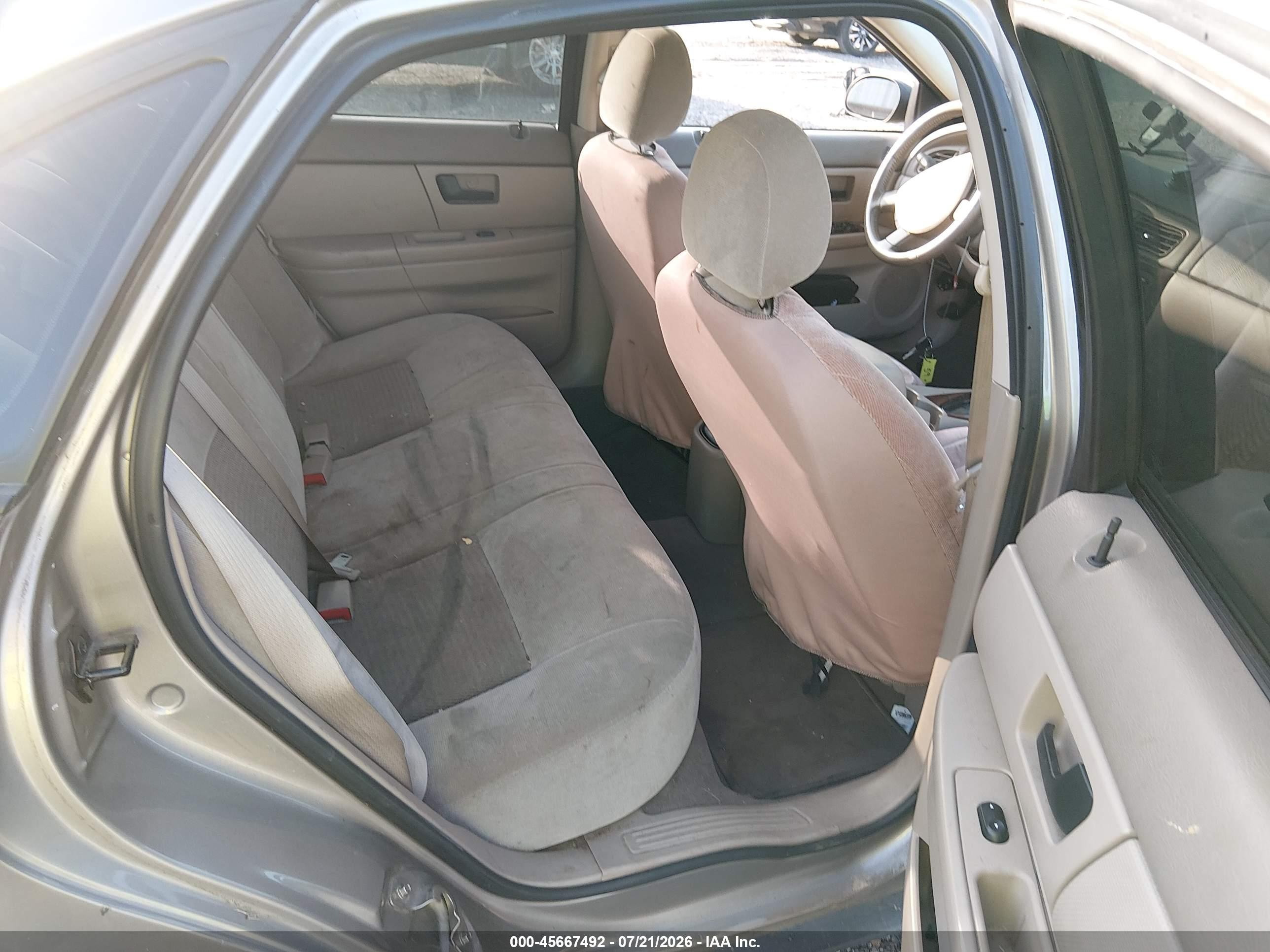 2007 Ford Taurus Sel Brown vin: 1FAFP56U07A167272