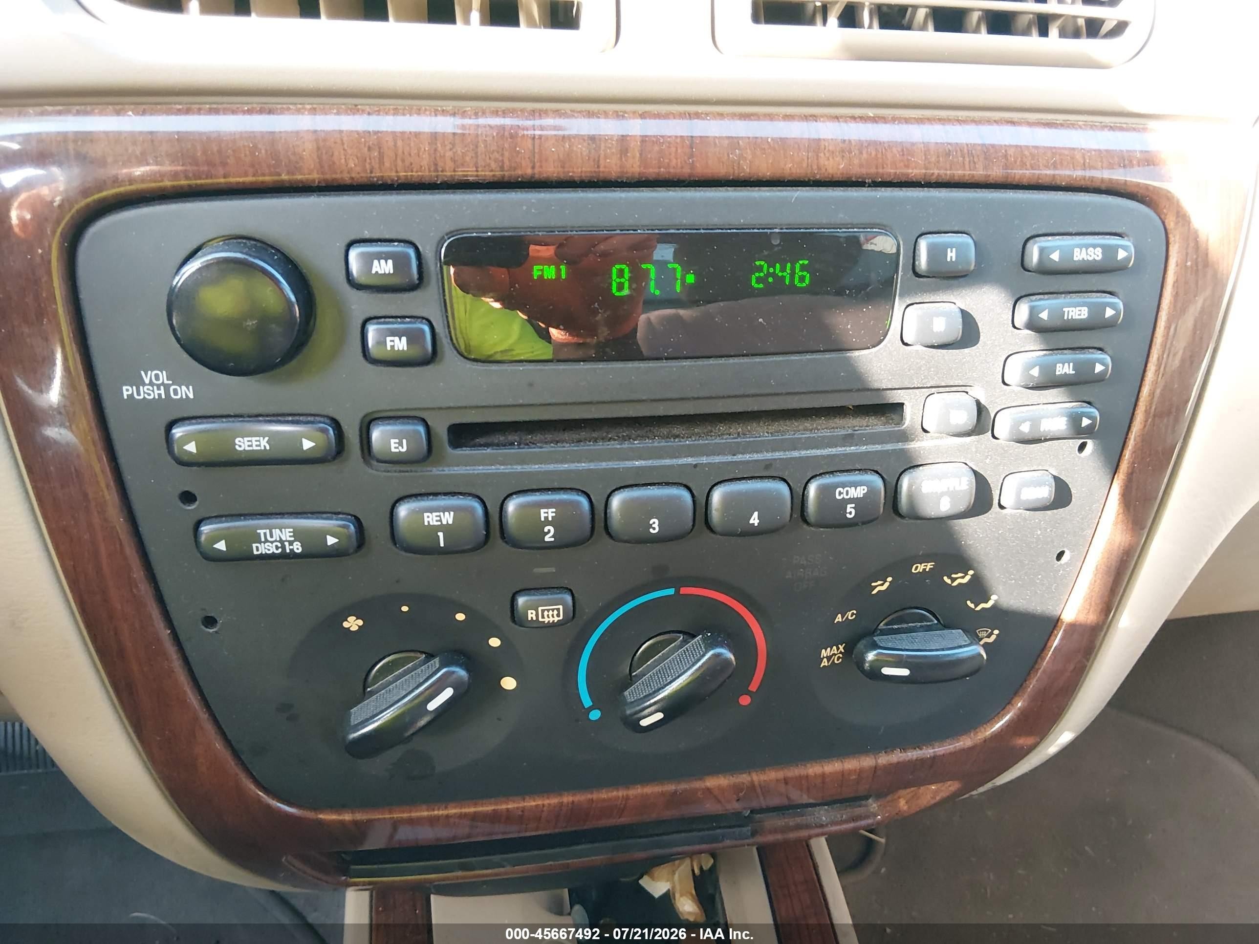 2007 Ford Taurus Sel Brown vin: 1FAFP56U07A167272