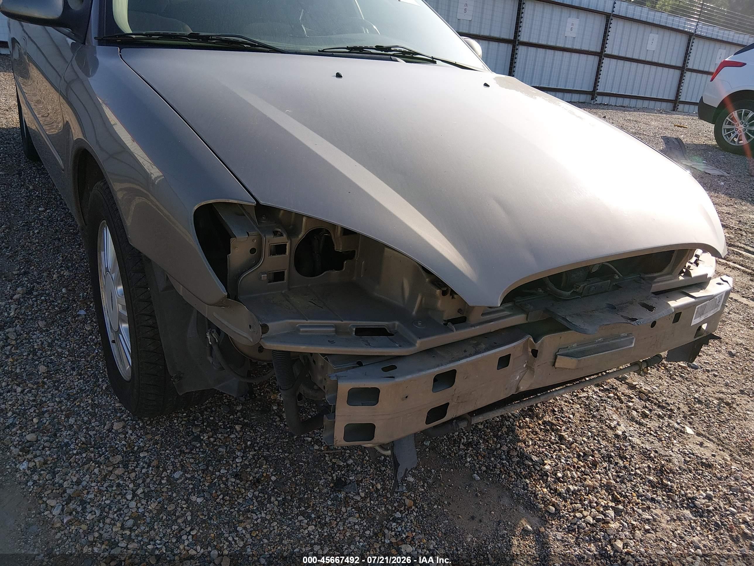 2007 Ford Taurus Sel Brown vin: 1FAFP56U07A167272
