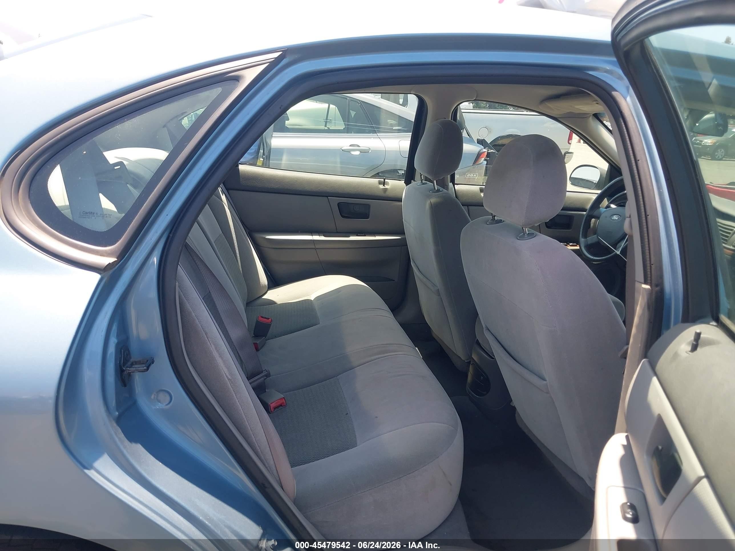 2005 Ford Taurus Sel Light Blue vin: 1FAFP56U15A303342