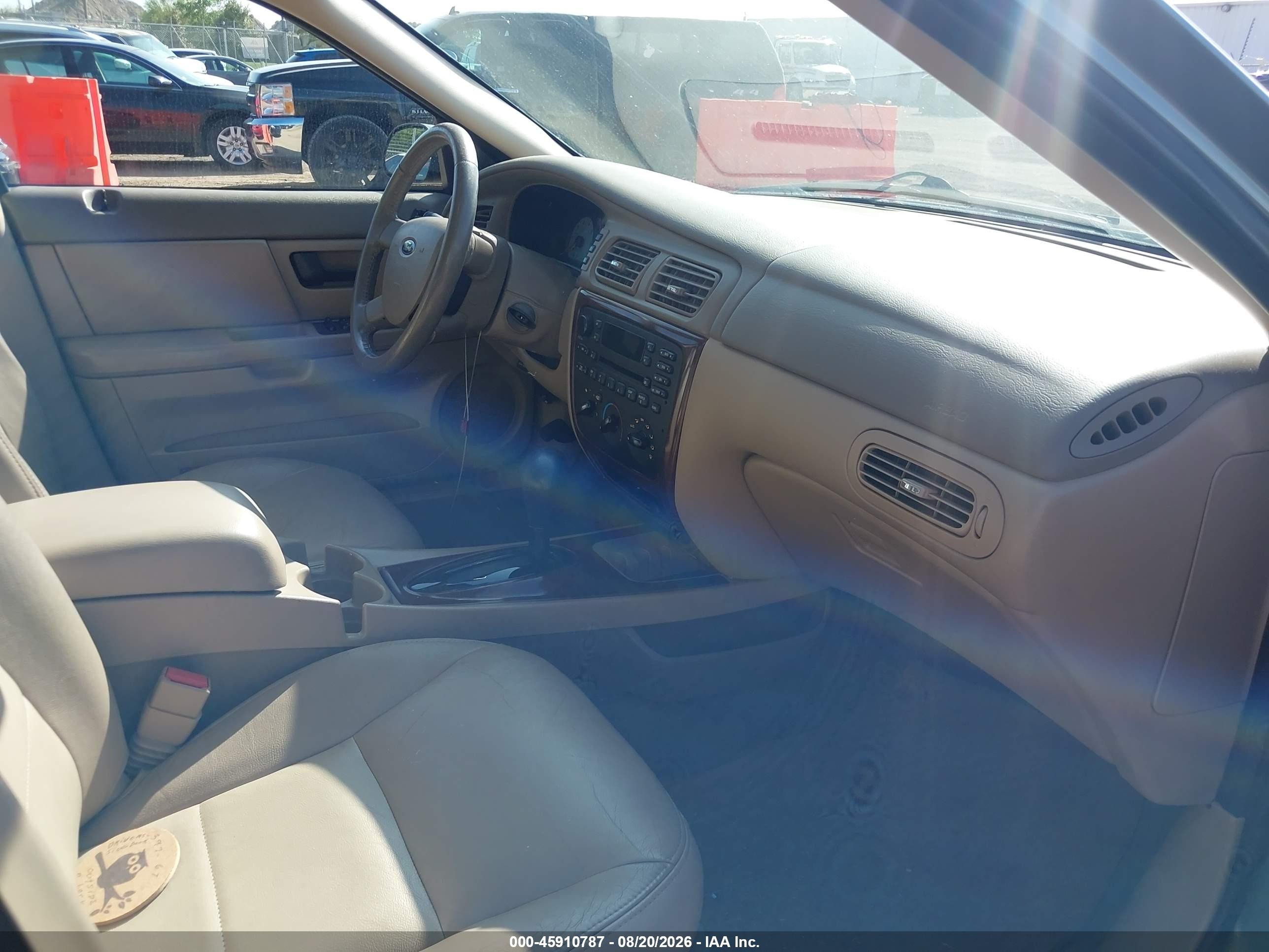 2006 Ford Taurus Sel Зеленый vin: 1FAFP56U16A243421