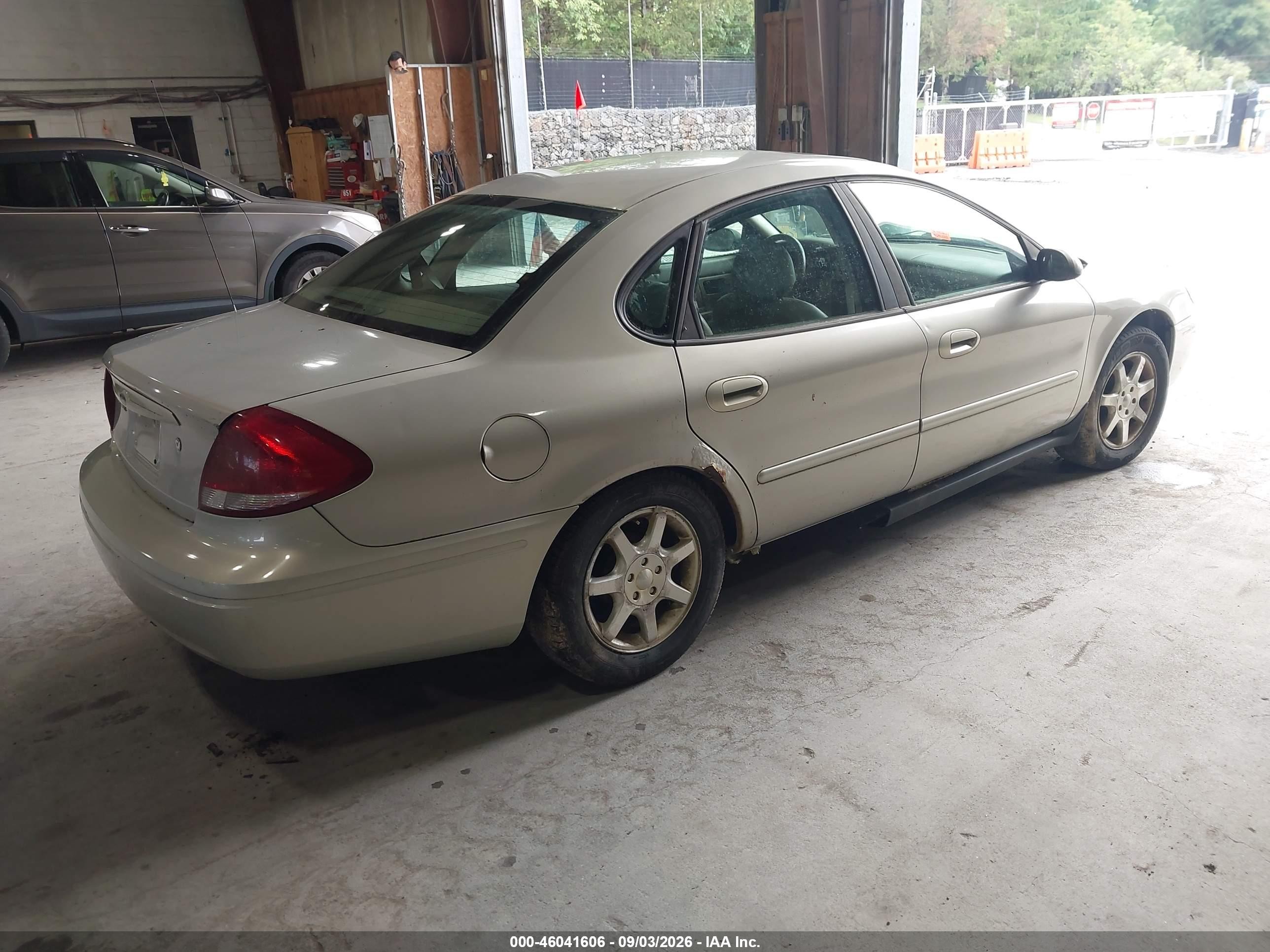 2006 Ford Taurus Sel Gray vin: 1FAFP56U16A253382
