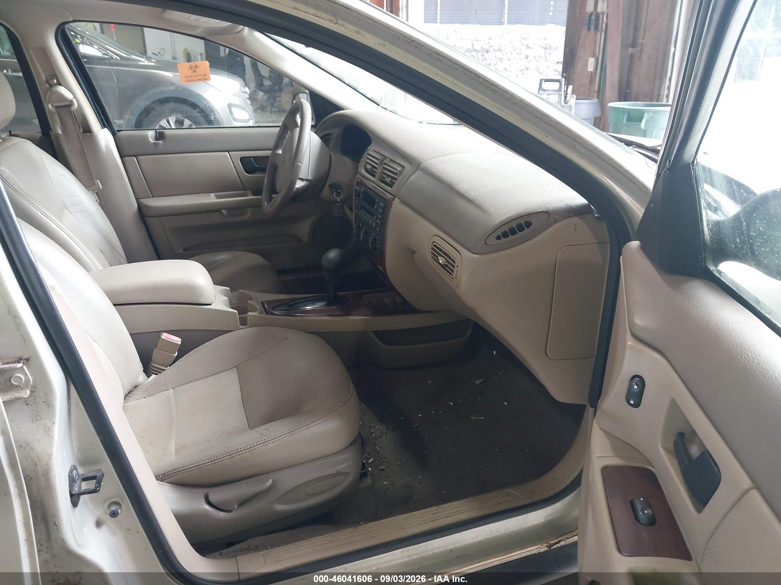 2006 Ford Taurus Sel Gray vin: 1FAFP56U16A253382