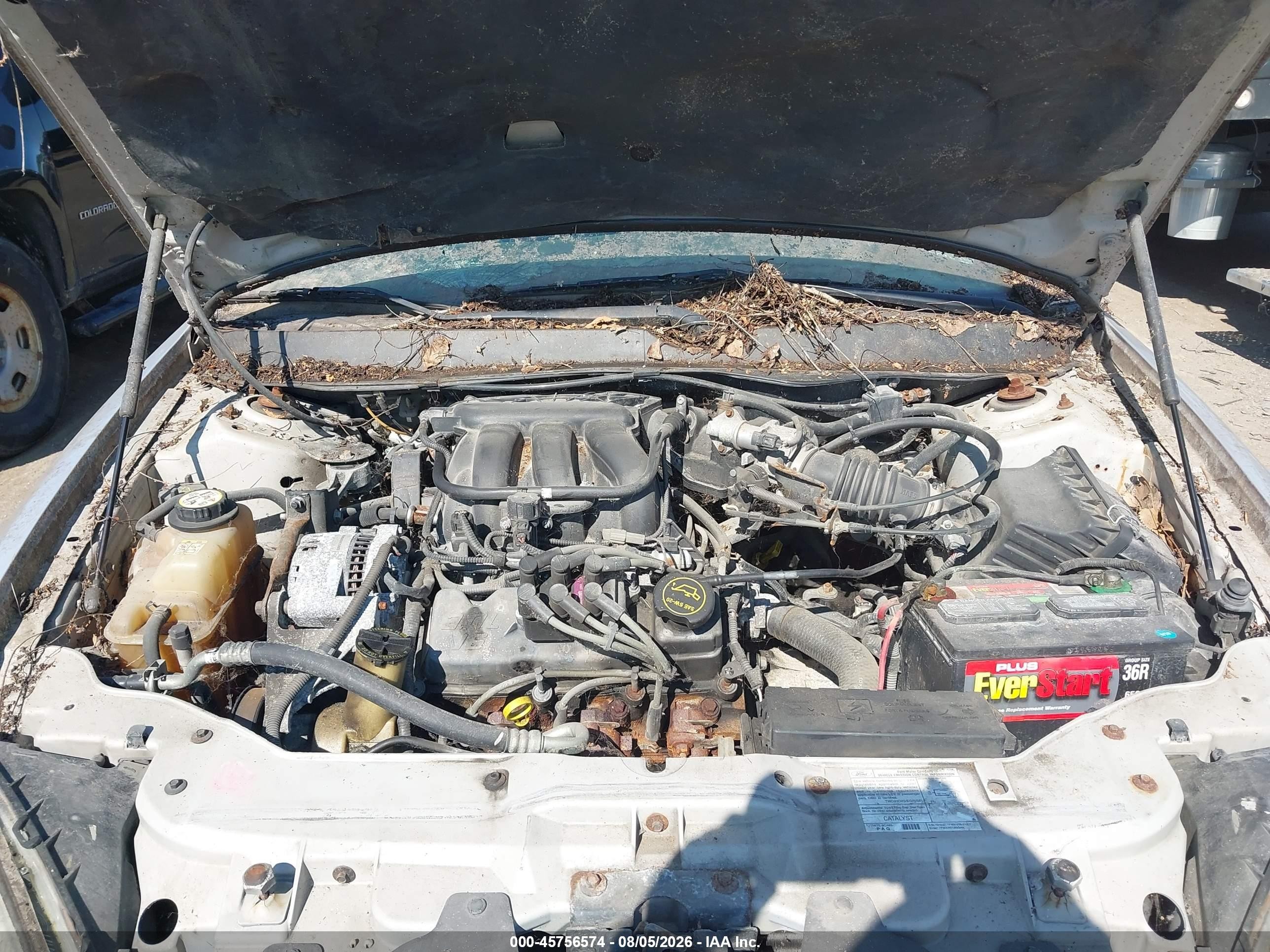 2007 Ford Taurus Sel Silver vin: 1FAFP56U17A144938