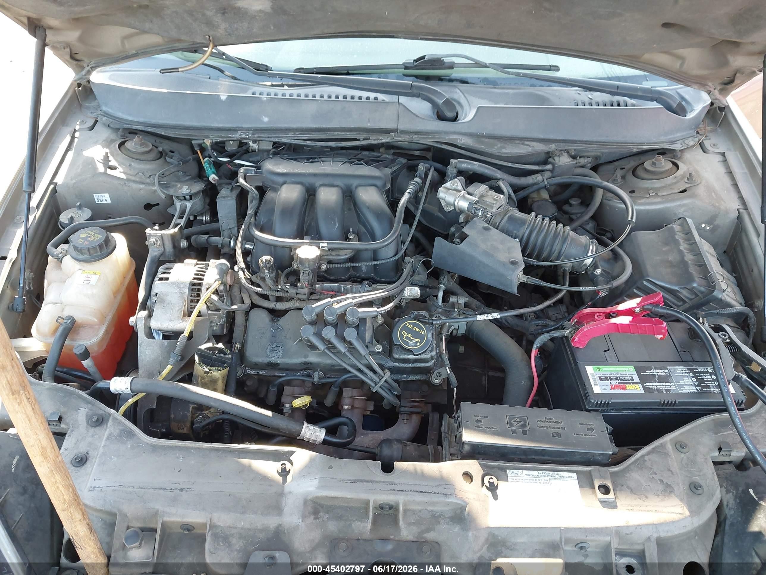 2006 Ford Taurus Sel Beige vin: 1FAFP56U26A157051
